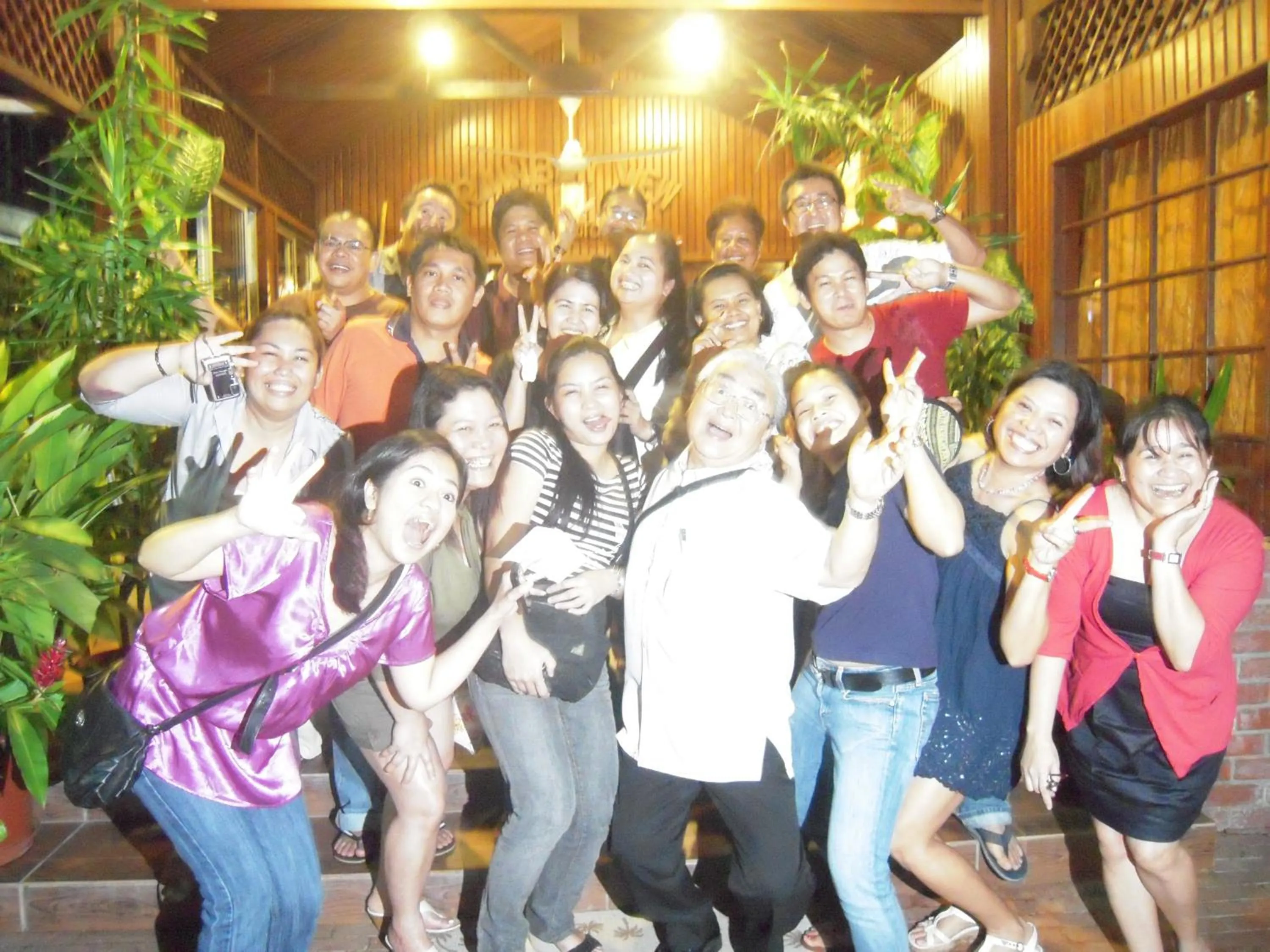 People in Rose Garden Resort