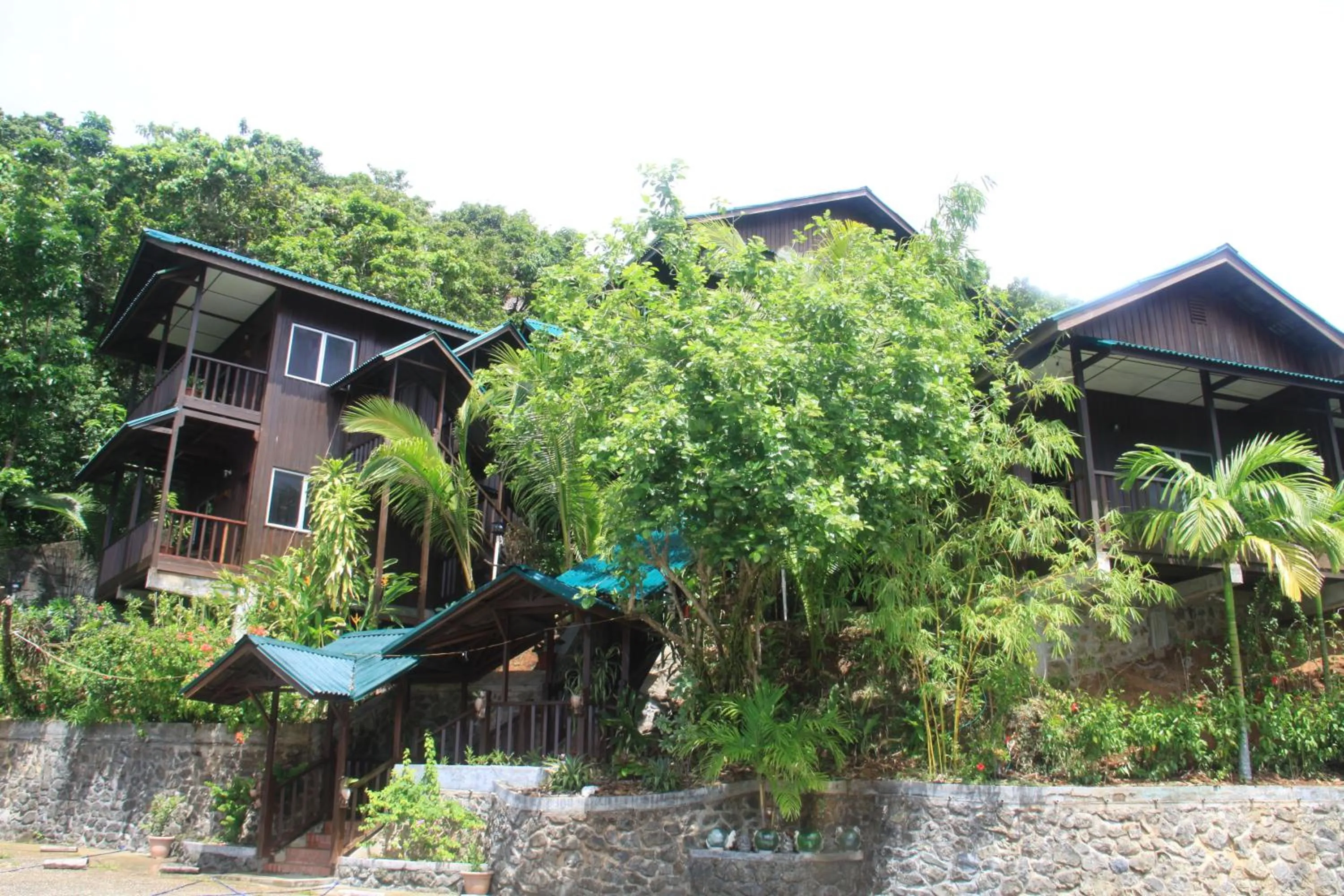Facade/entrance in Rose Garden Resort