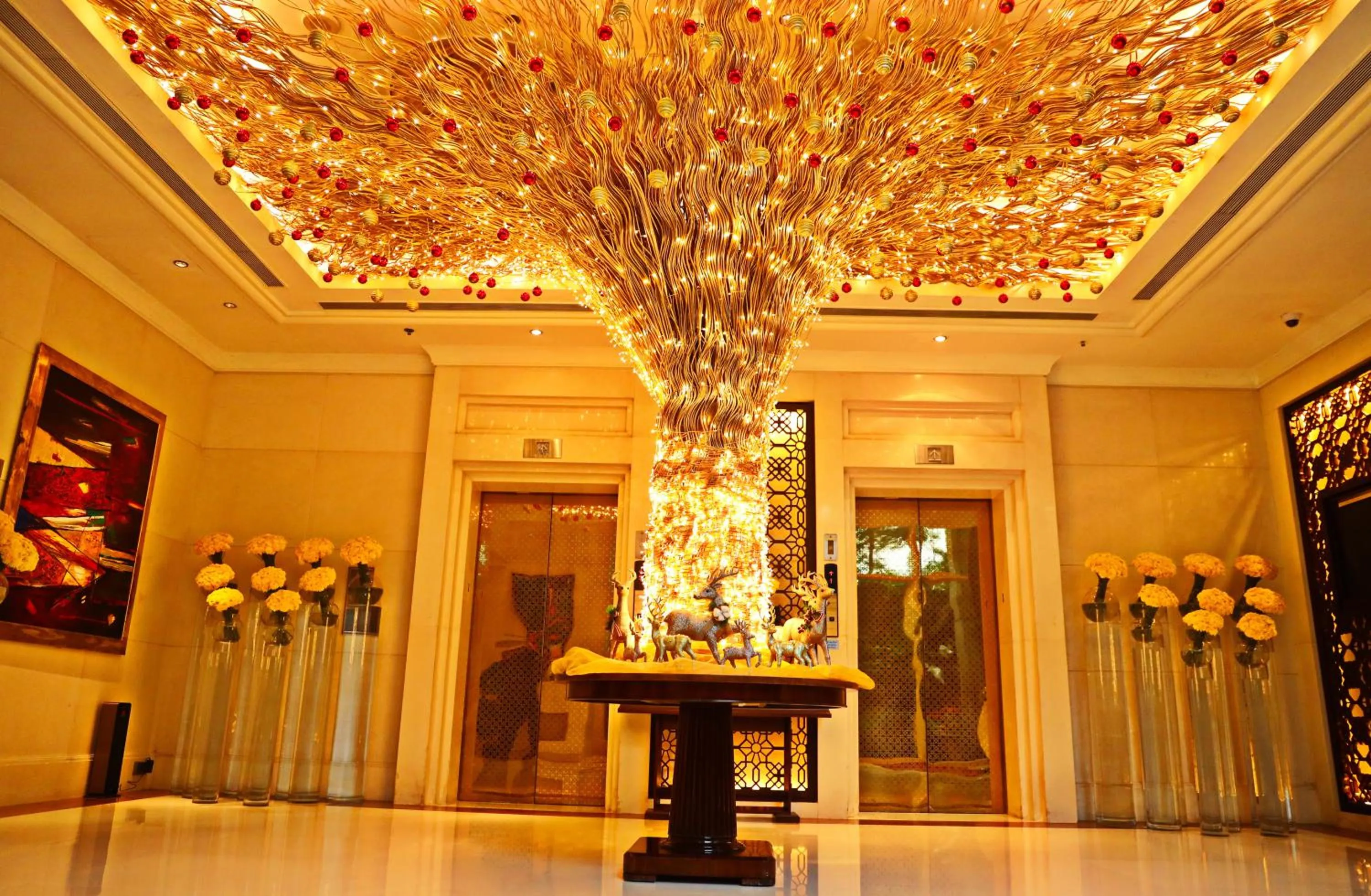 Facade/entrance in The Ritz-Carlton, Bangalore