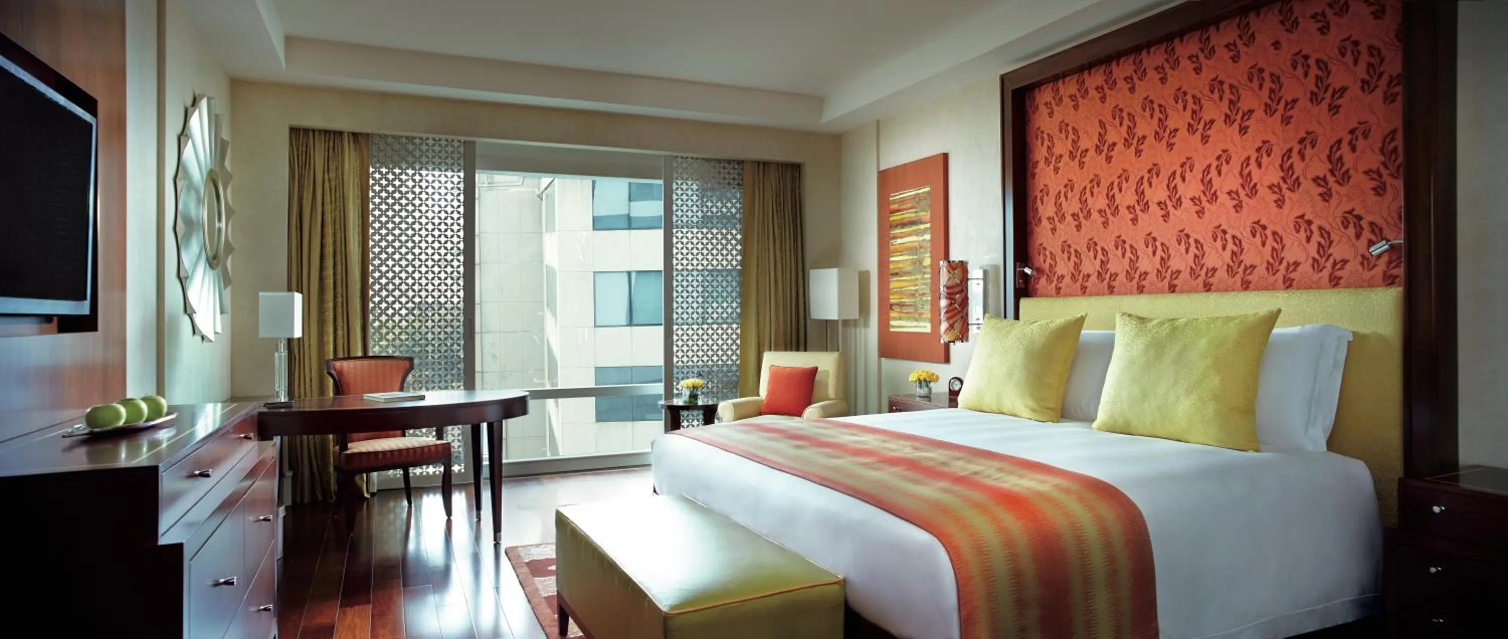 Bedroom, Bed in The Ritz-Carlton, Bangalore