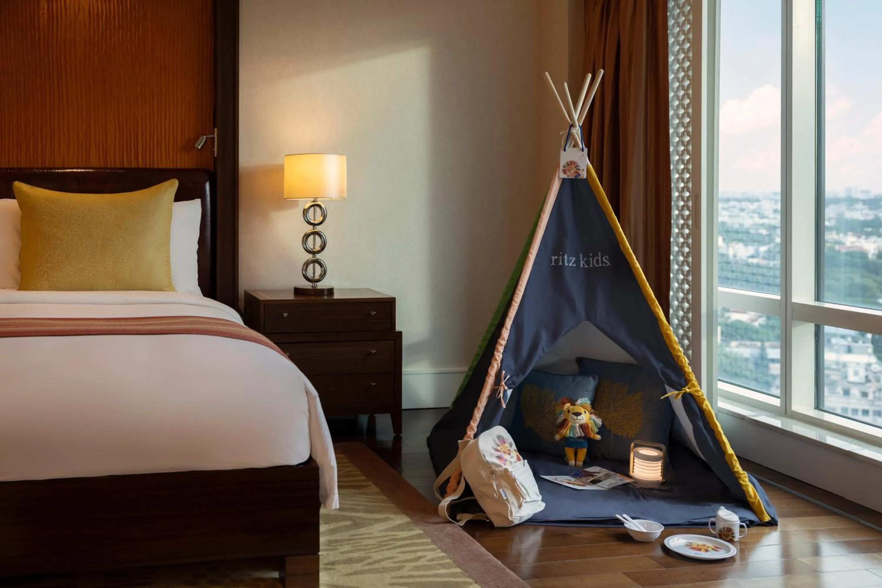 Bed in The Ritz-Carlton, Bangalore