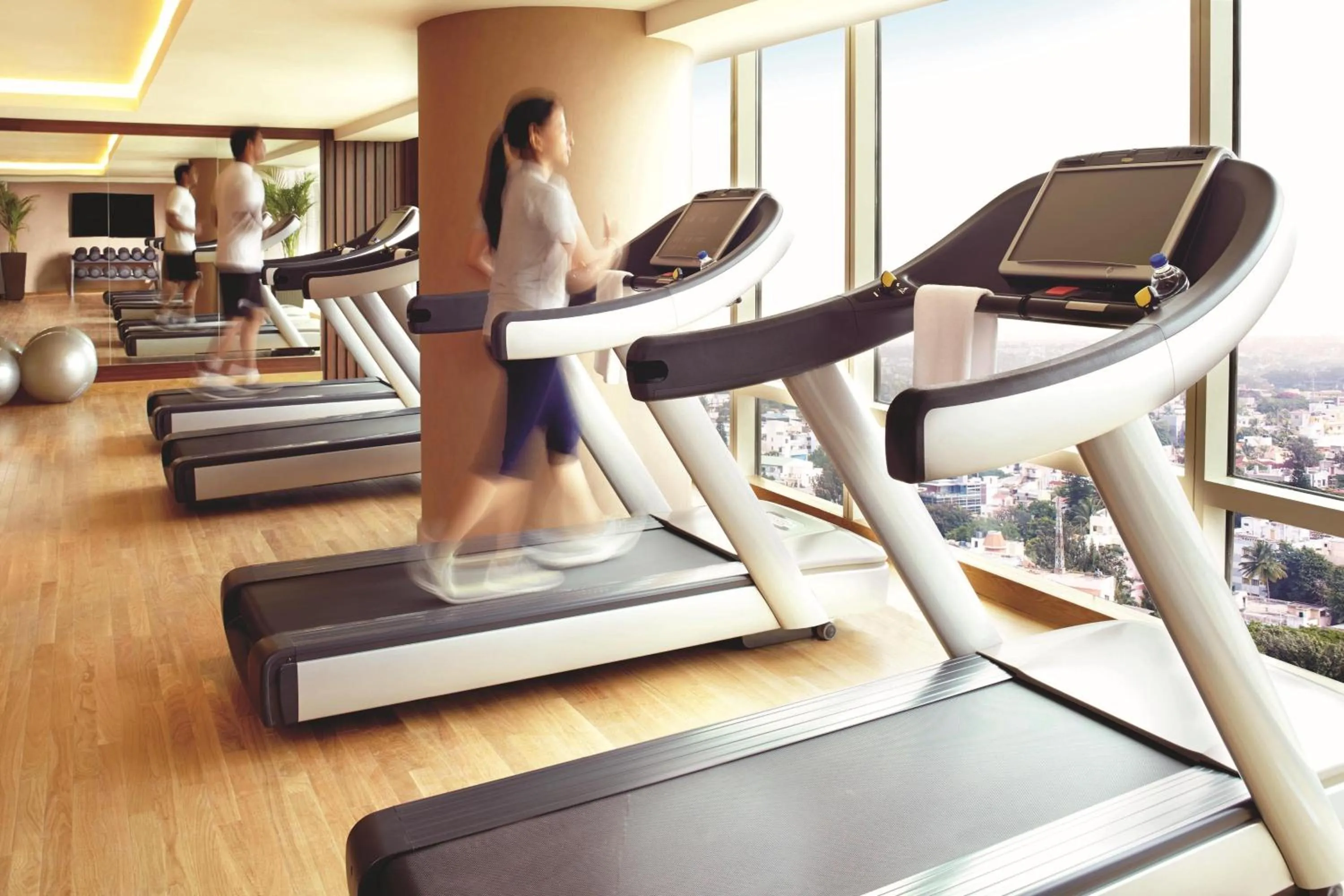 Fitness centre/facilities in The Ritz-Carlton, Bangalore