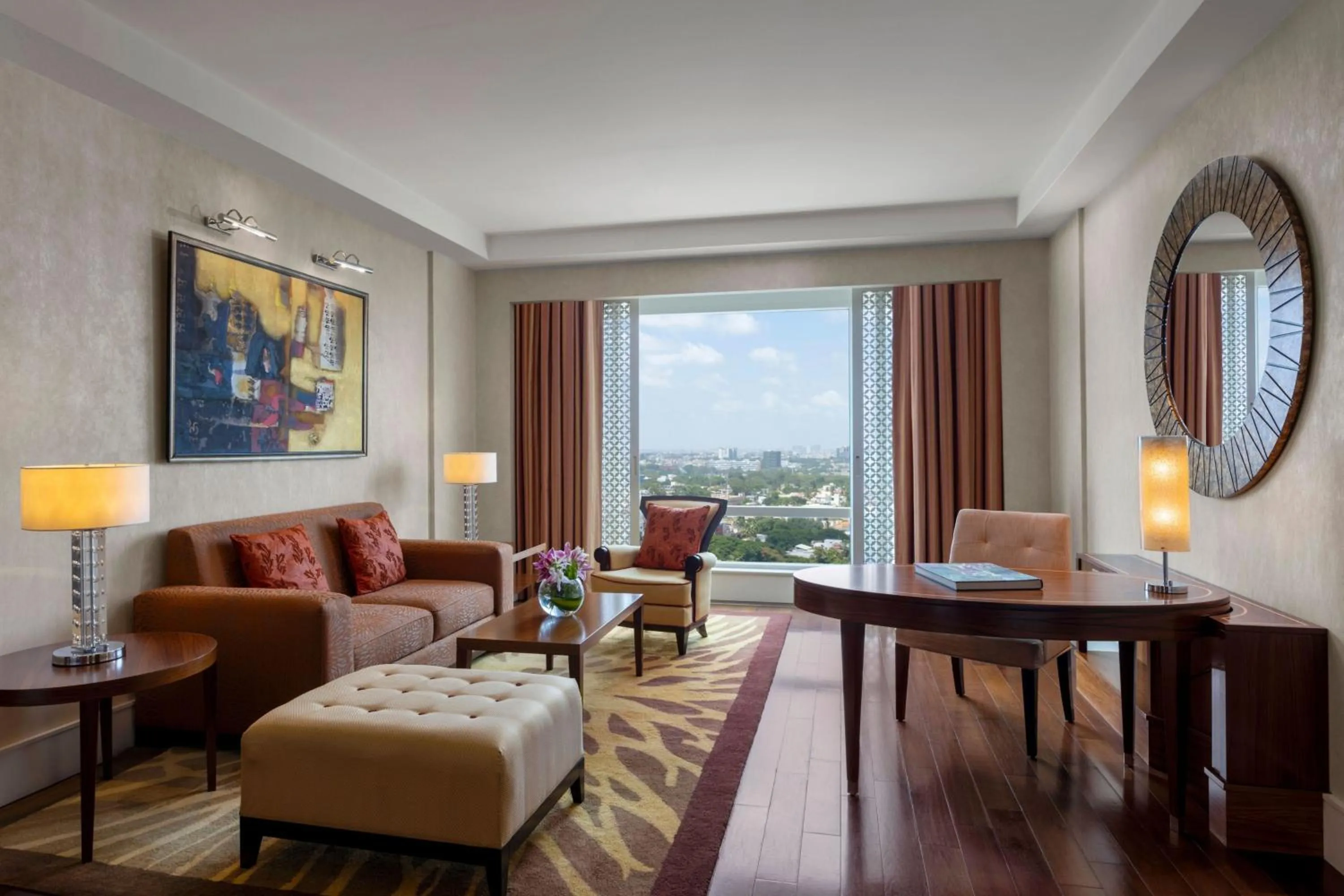 Bedroom in The Ritz-Carlton, Bangalore
