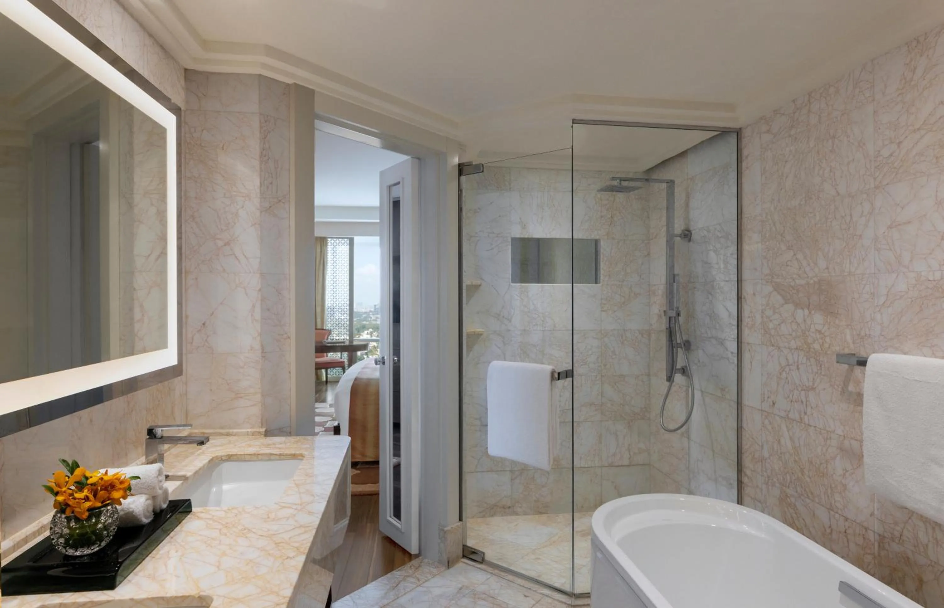 Bathroom in The Ritz-Carlton, Bangalore