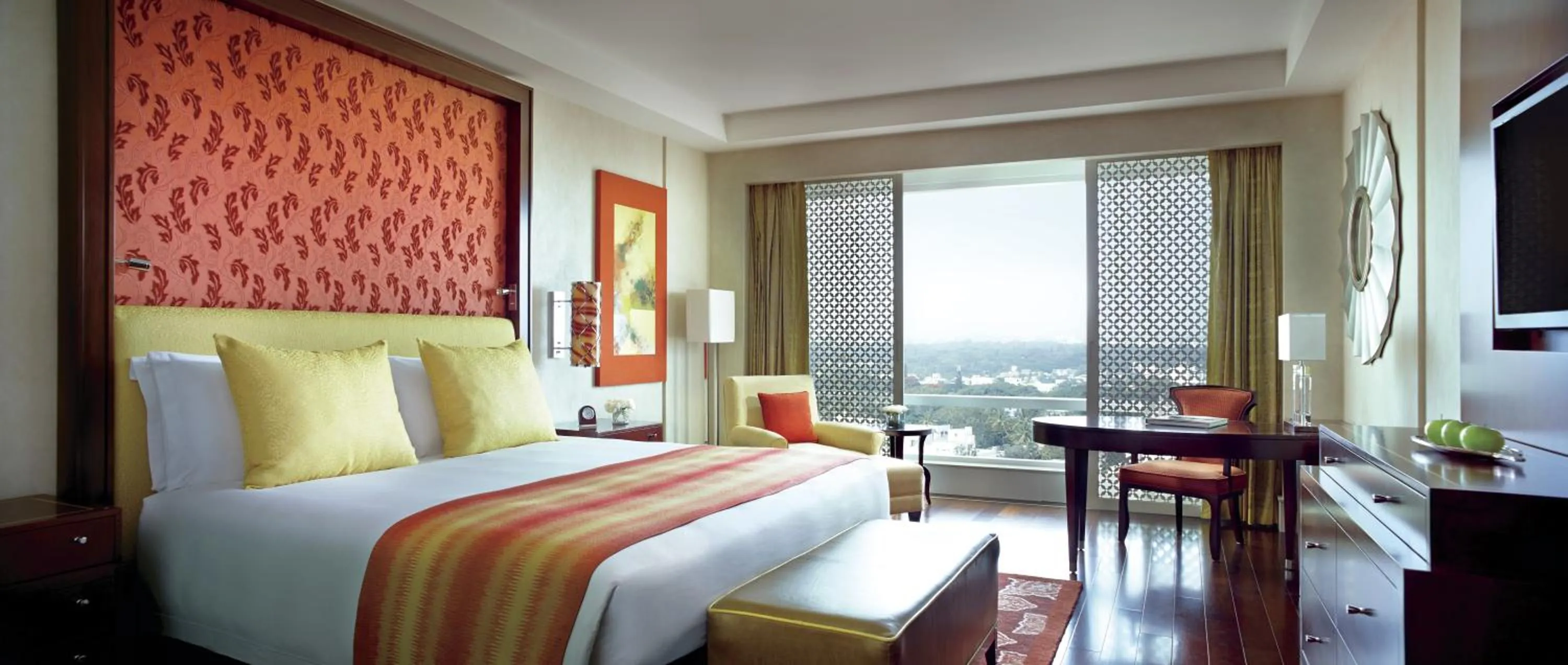 Bedroom, Bed in The Ritz-Carlton, Bangalore