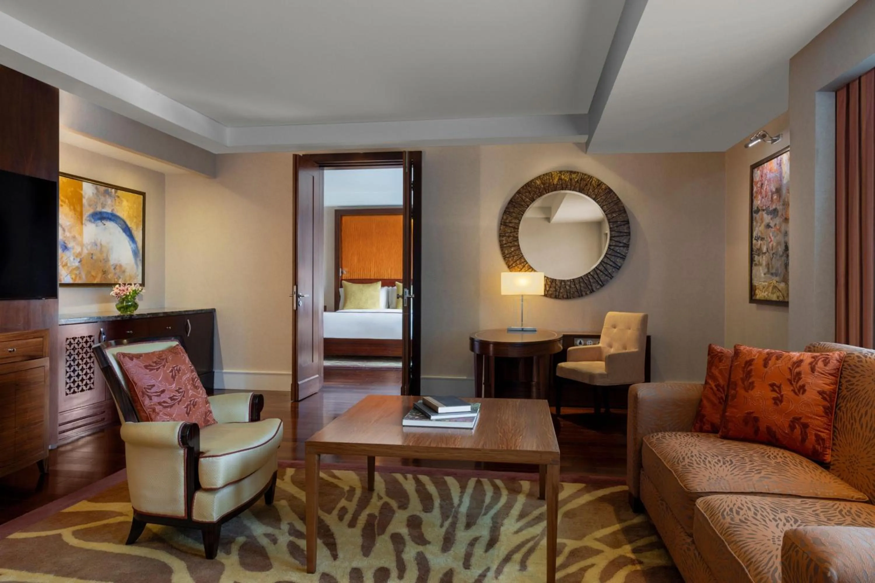 Living room in The Ritz-Carlton, Bangalore