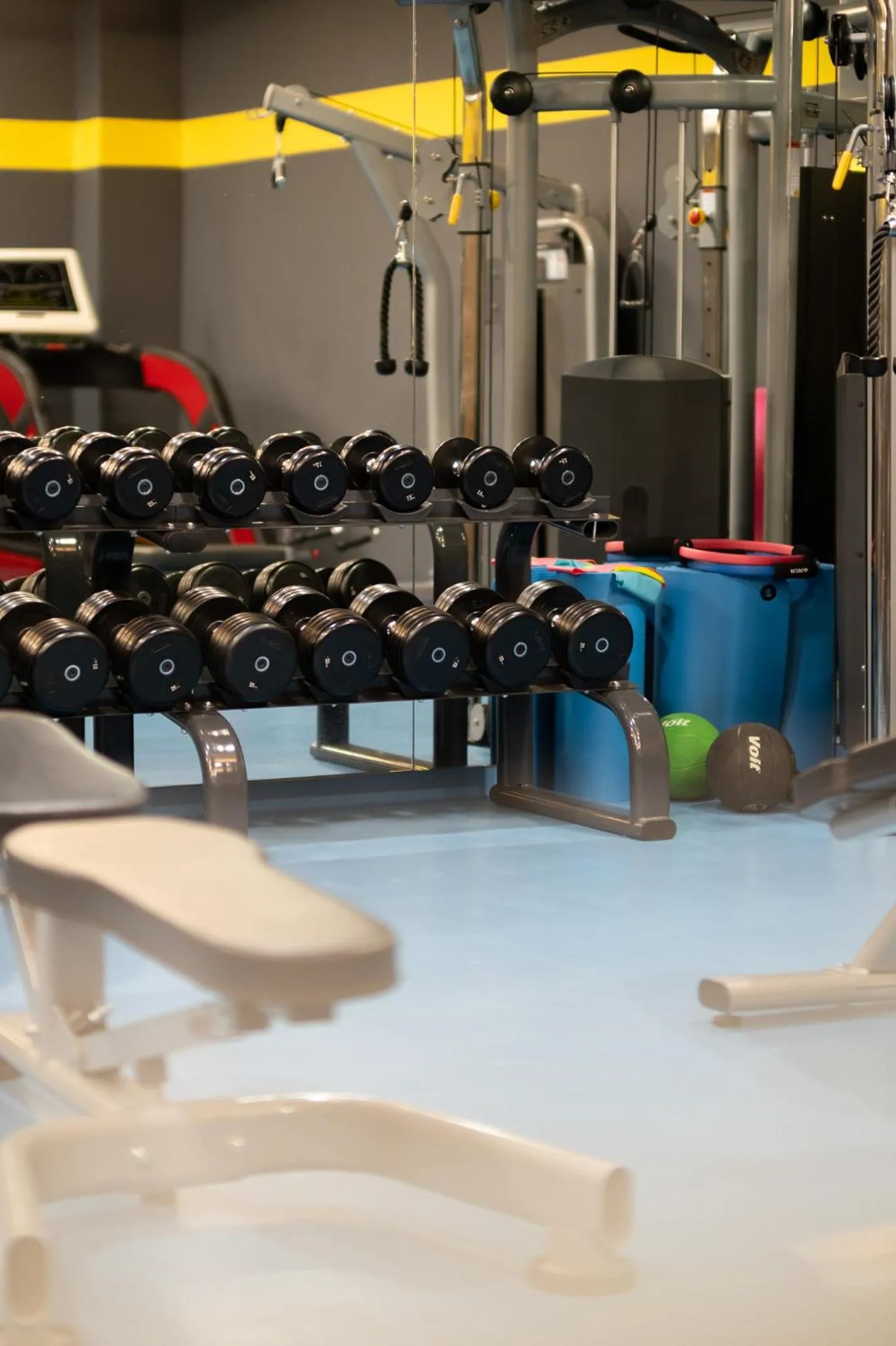 Fitness centre/facilities in Avec Hotel