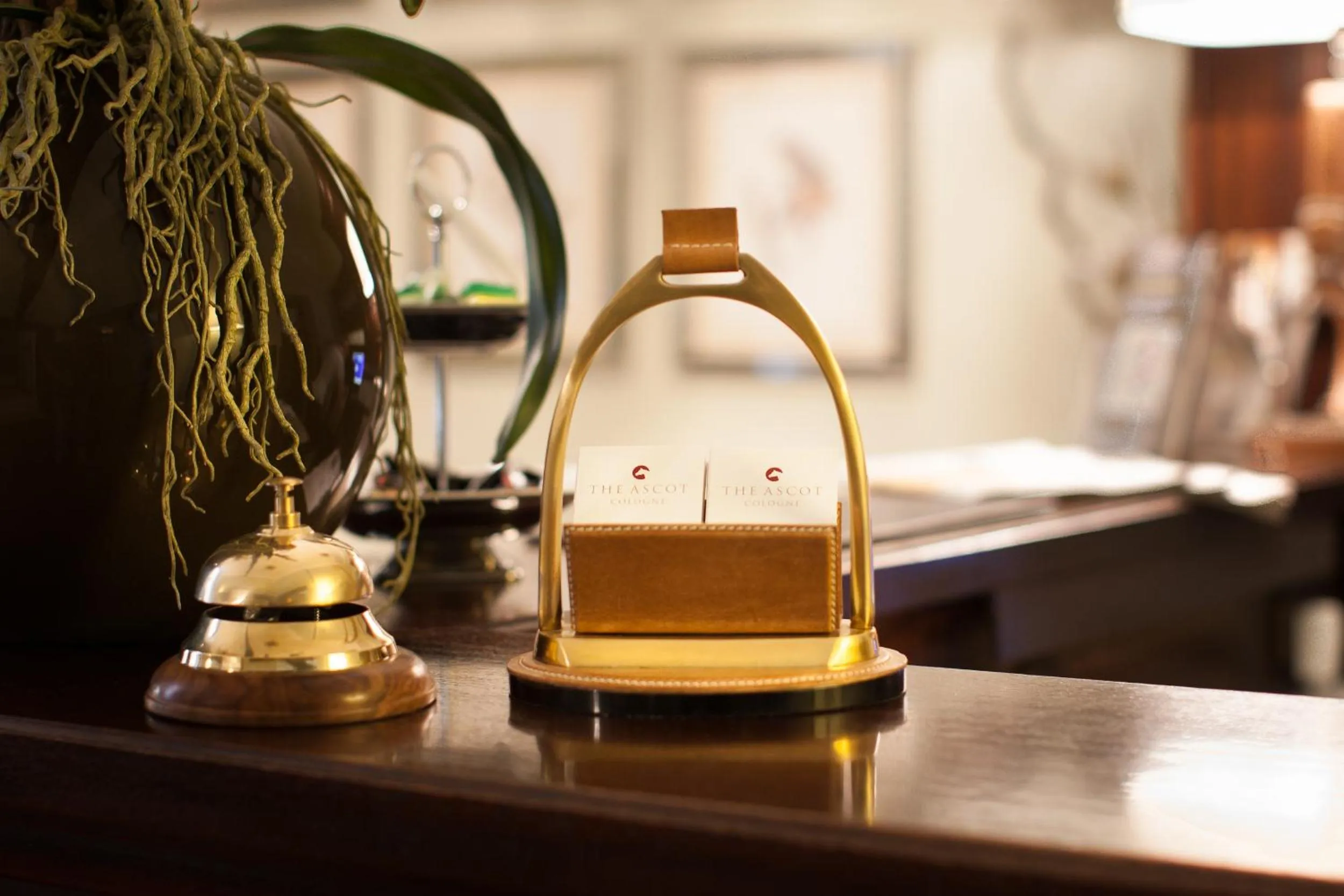 Lobby or reception in The Ascot Hotel