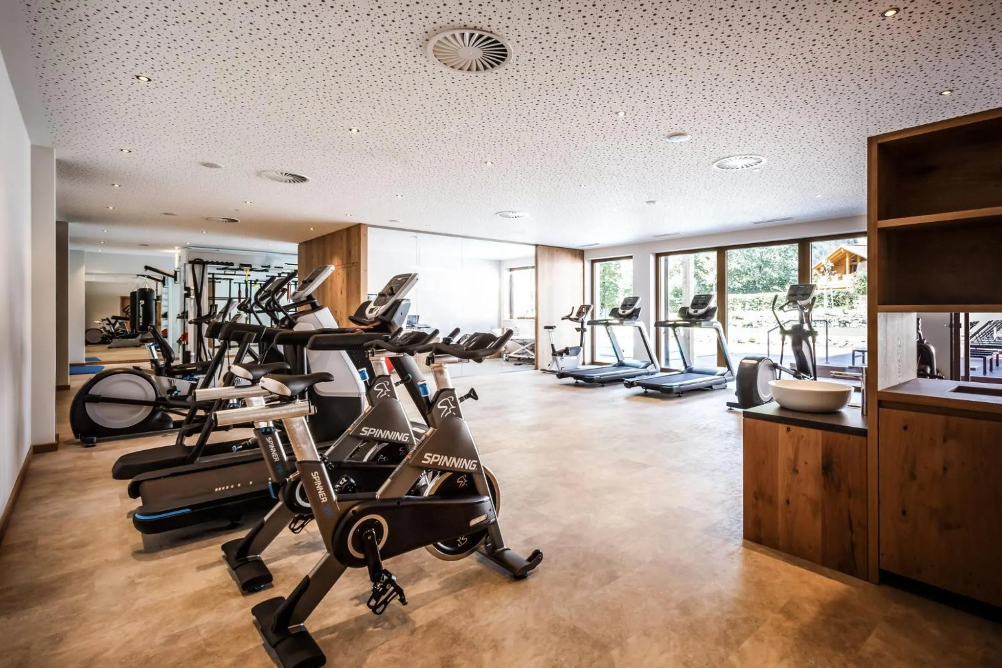 Fitness centre/facilities in Das Bayrischzell Familotel Oberbayern