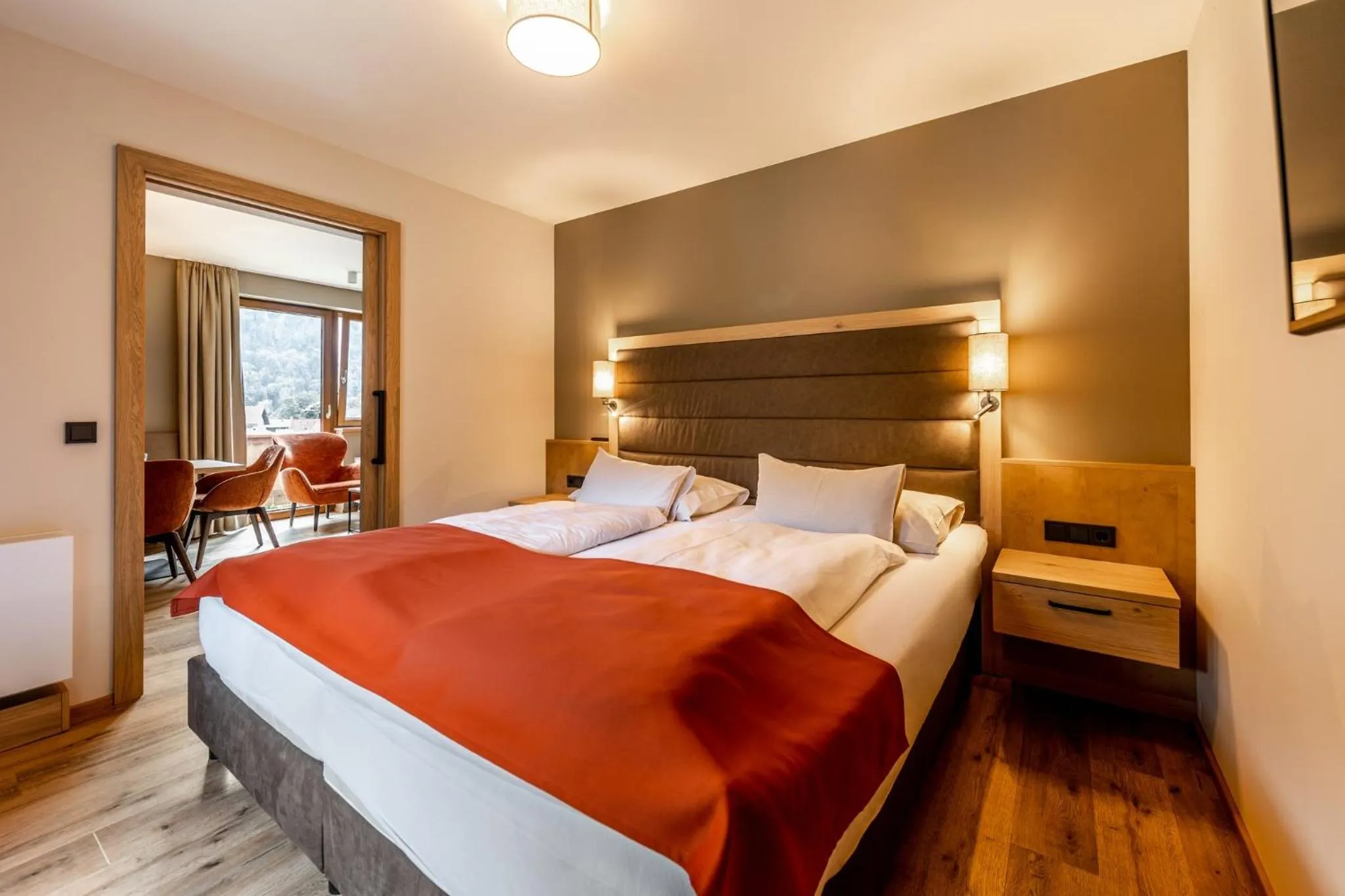 Photo of the whole room, Bed in Das Bayrischzell Familotel Oberbayern