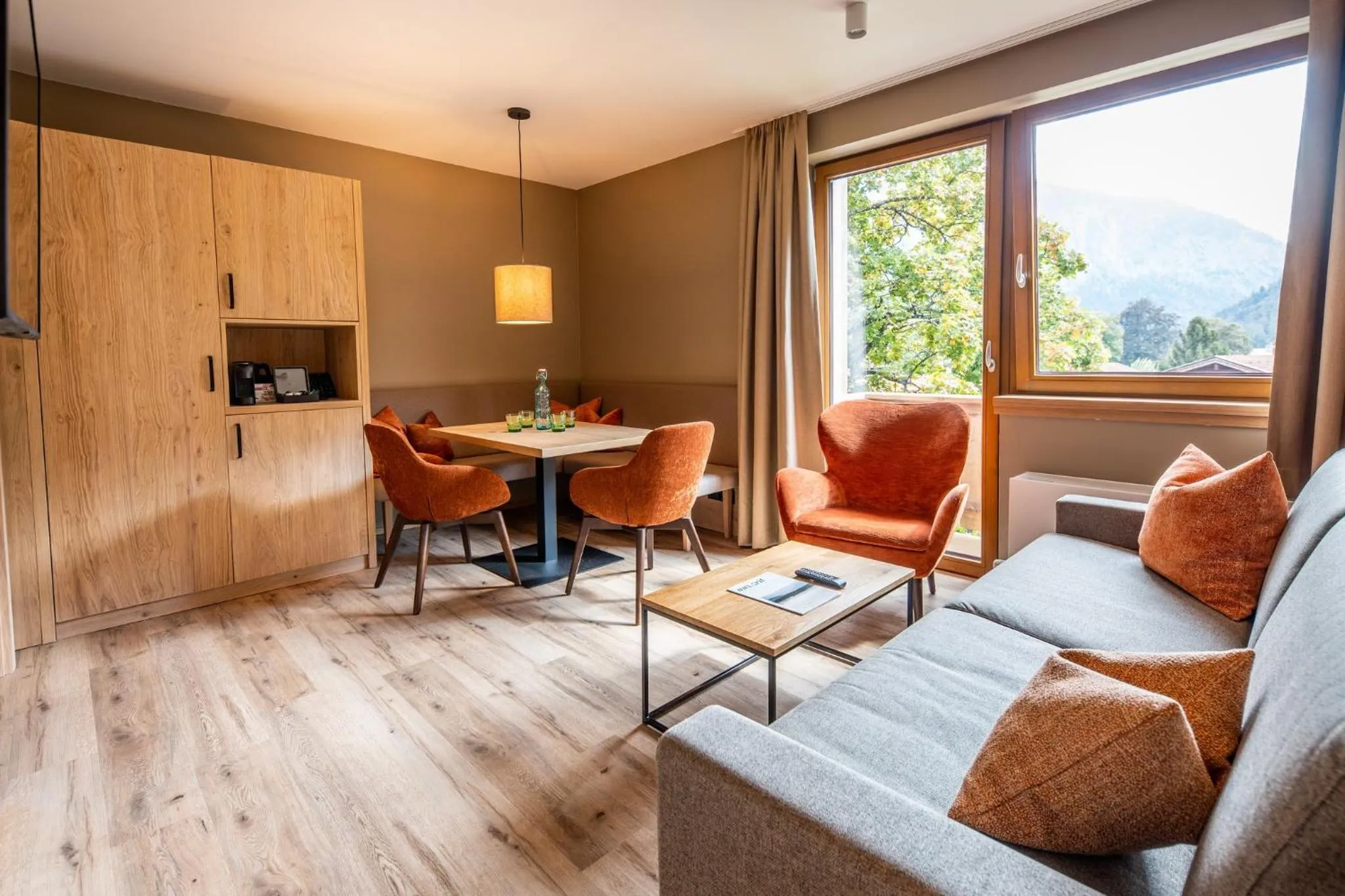 Living room in Das Bayrischzell Familotel Oberbayern