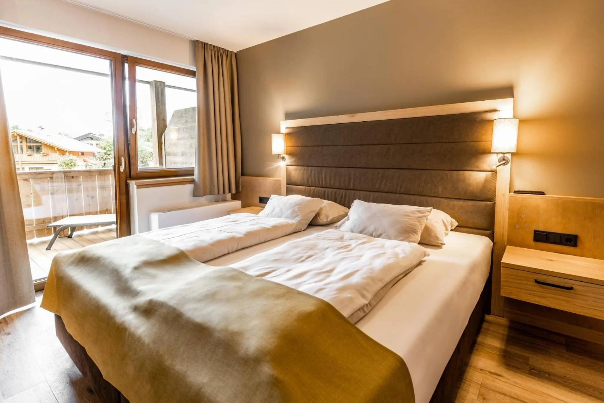 Photo of the whole room, Bed in Das Bayrischzell Familotel Oberbayern