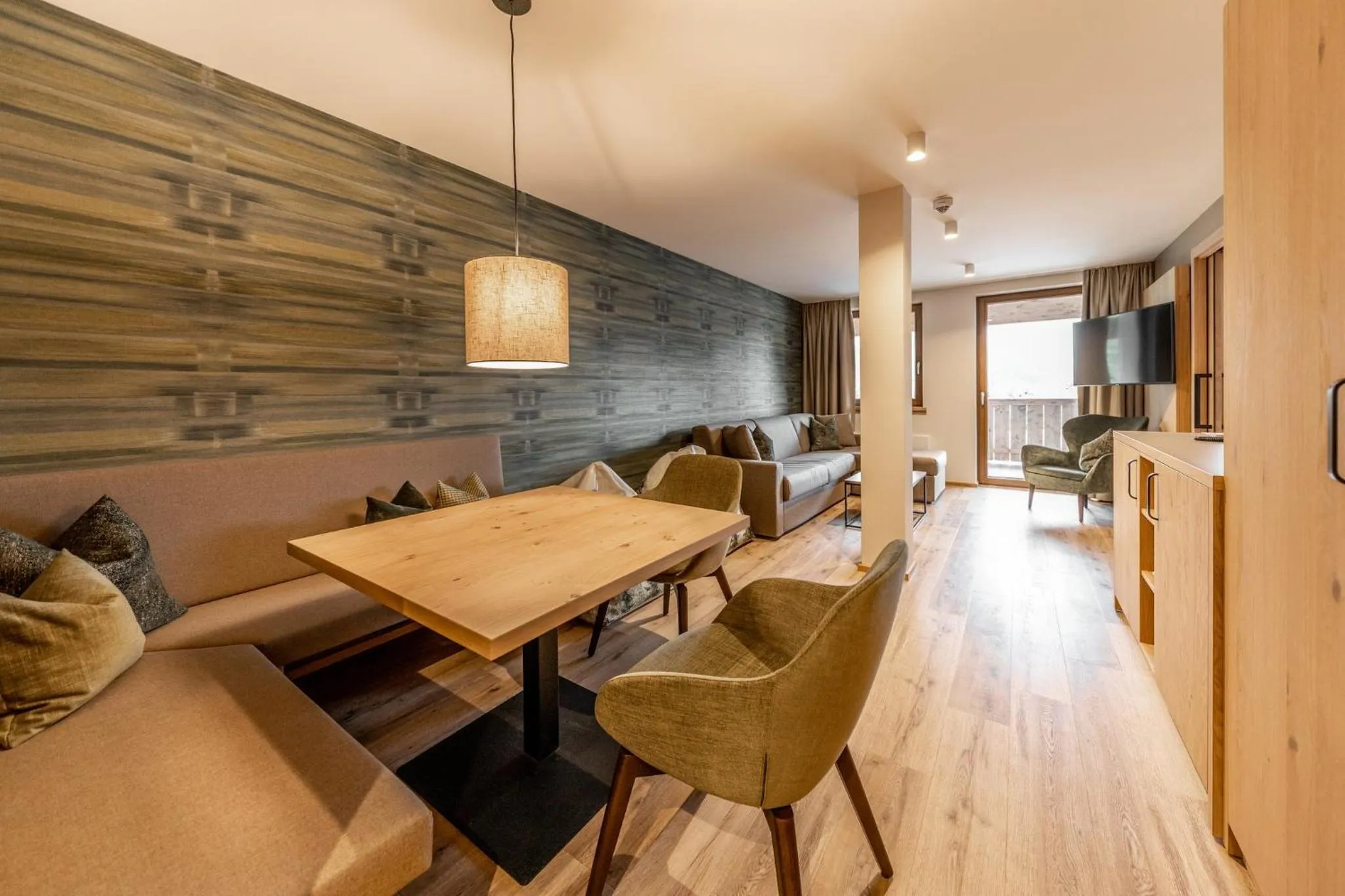 Living room in Das Bayrischzell Familotel Oberbayern