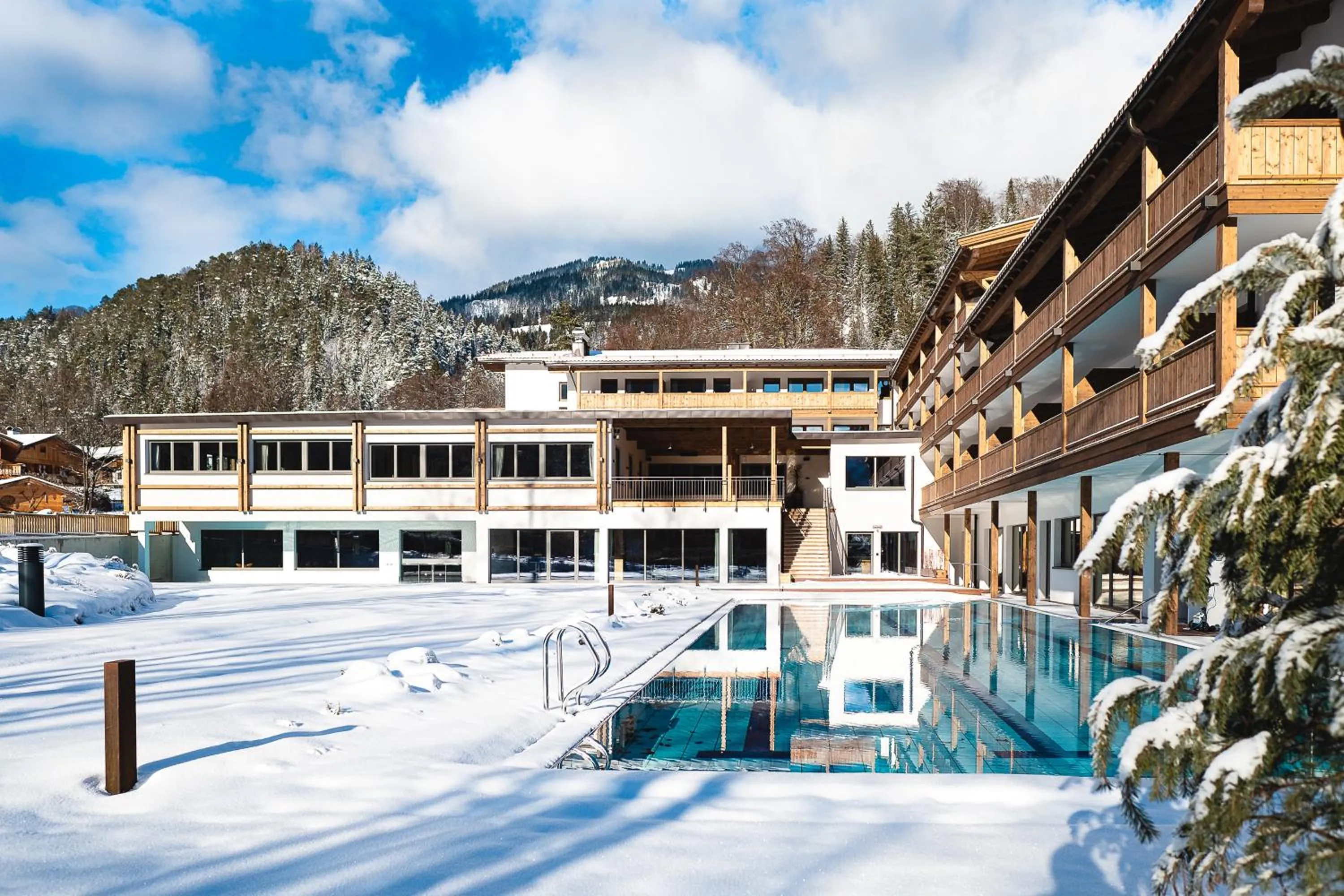 Property building in Das Bayrischzell Familotel Oberbayern