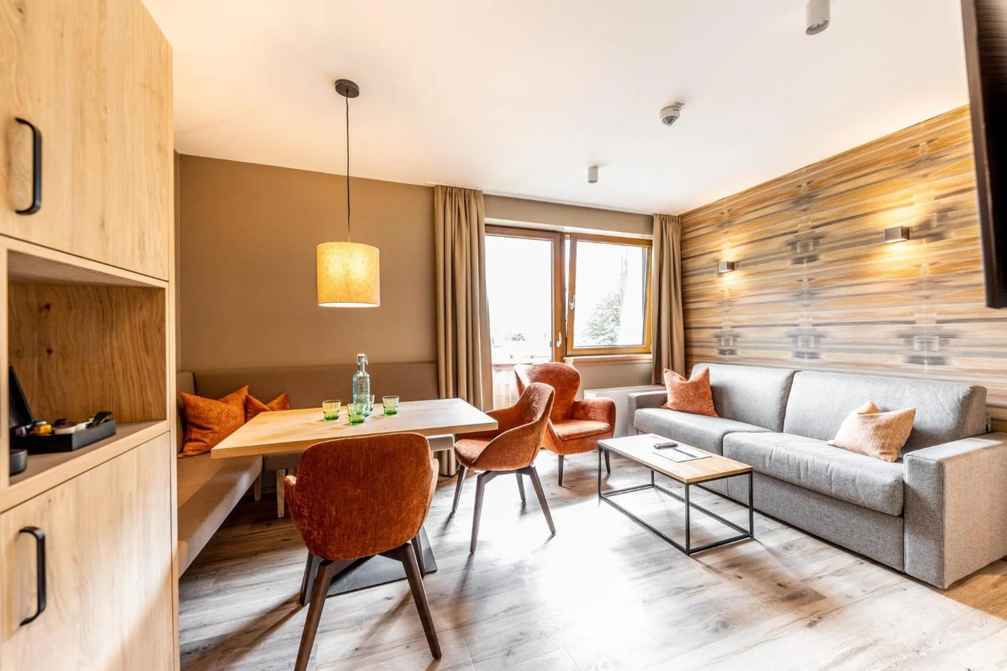 Living room in Das Bayrischzell Familotel Oberbayern