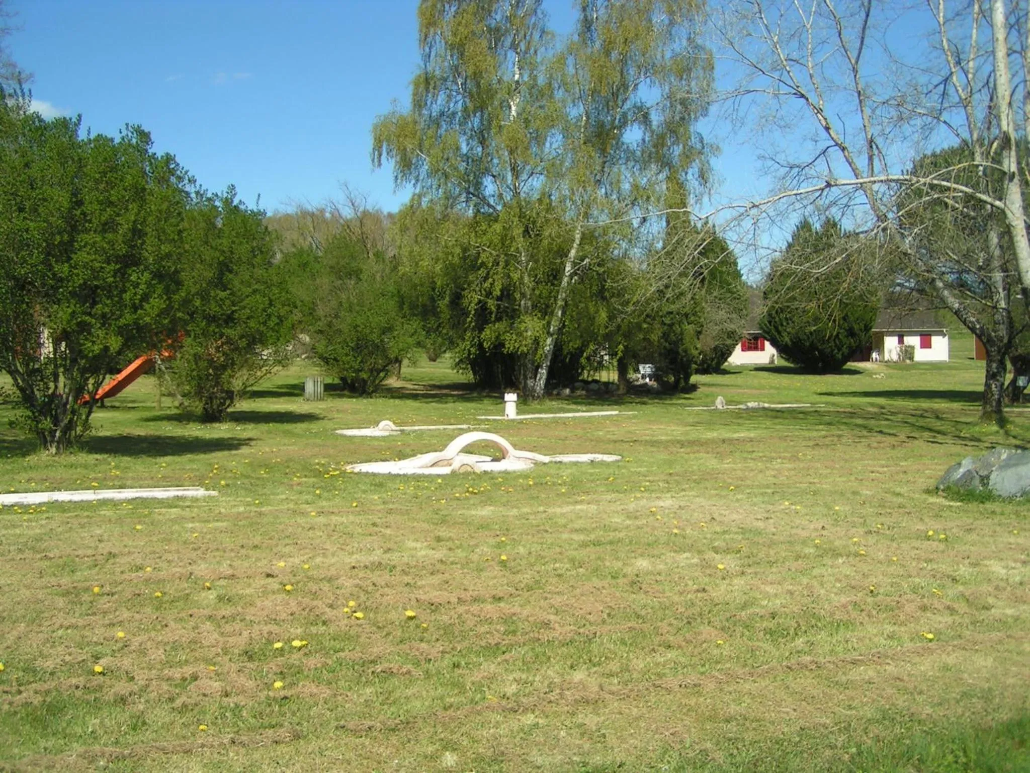 Minigolf in Domaine de Vaulatour.