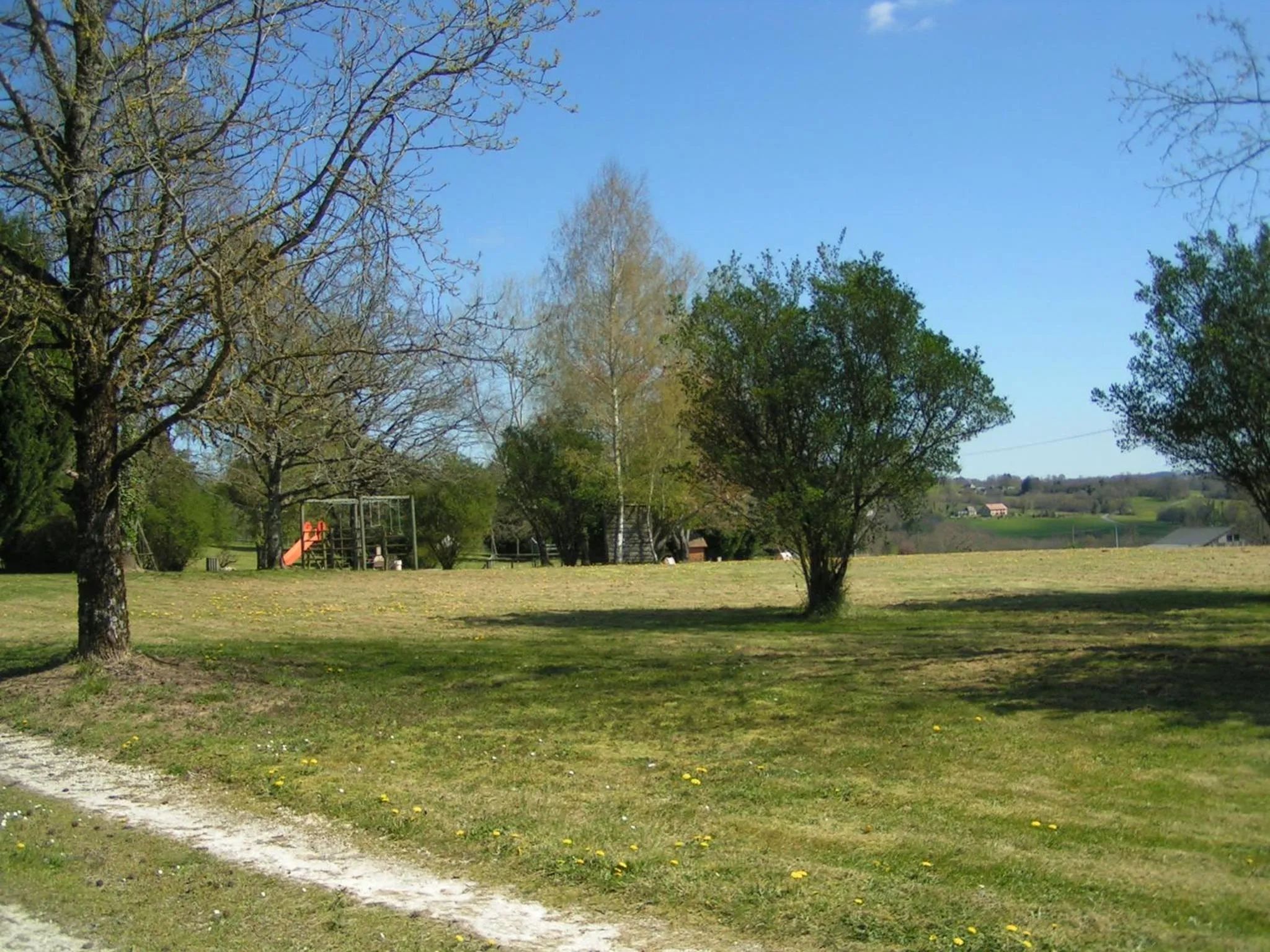 Natural landscape in Domaine de Vaulatour.
