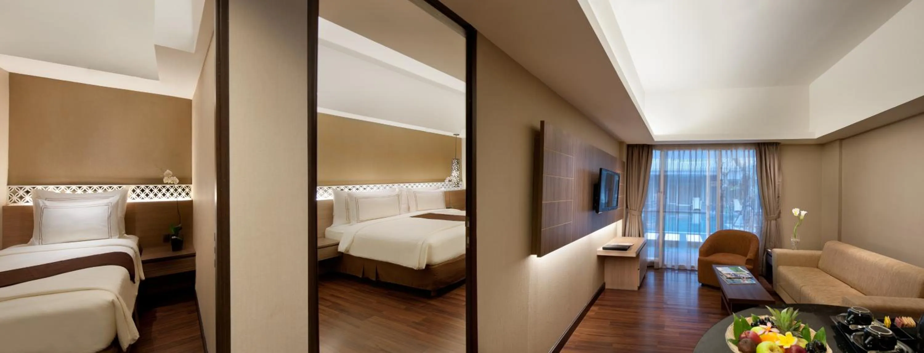 Bedroom, Bed in Ramada by Wyndham Bali Sunset Road Kuta