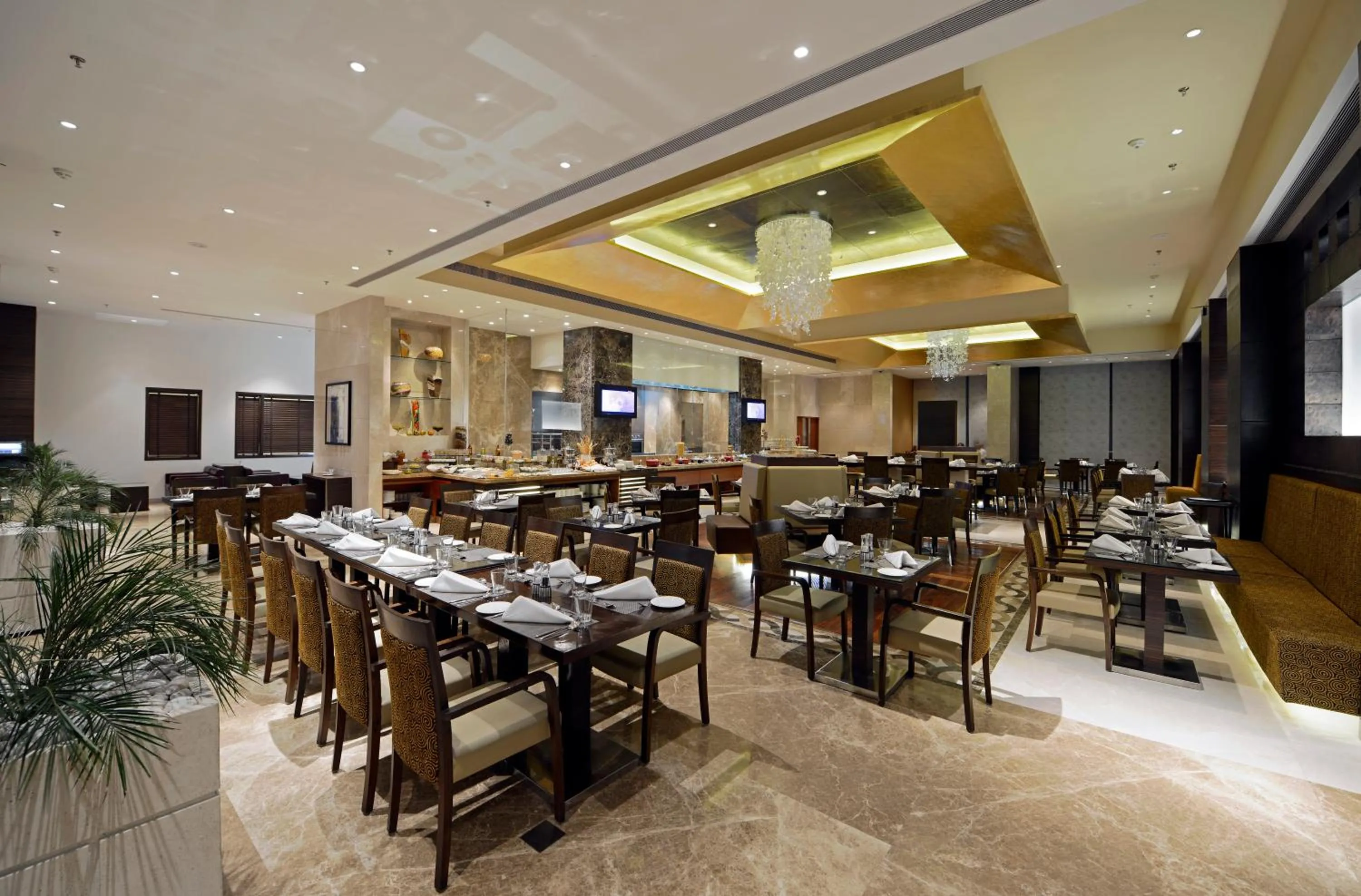 Restaurant/places to eat in Radisson Blu Hotel Ahmedabad
