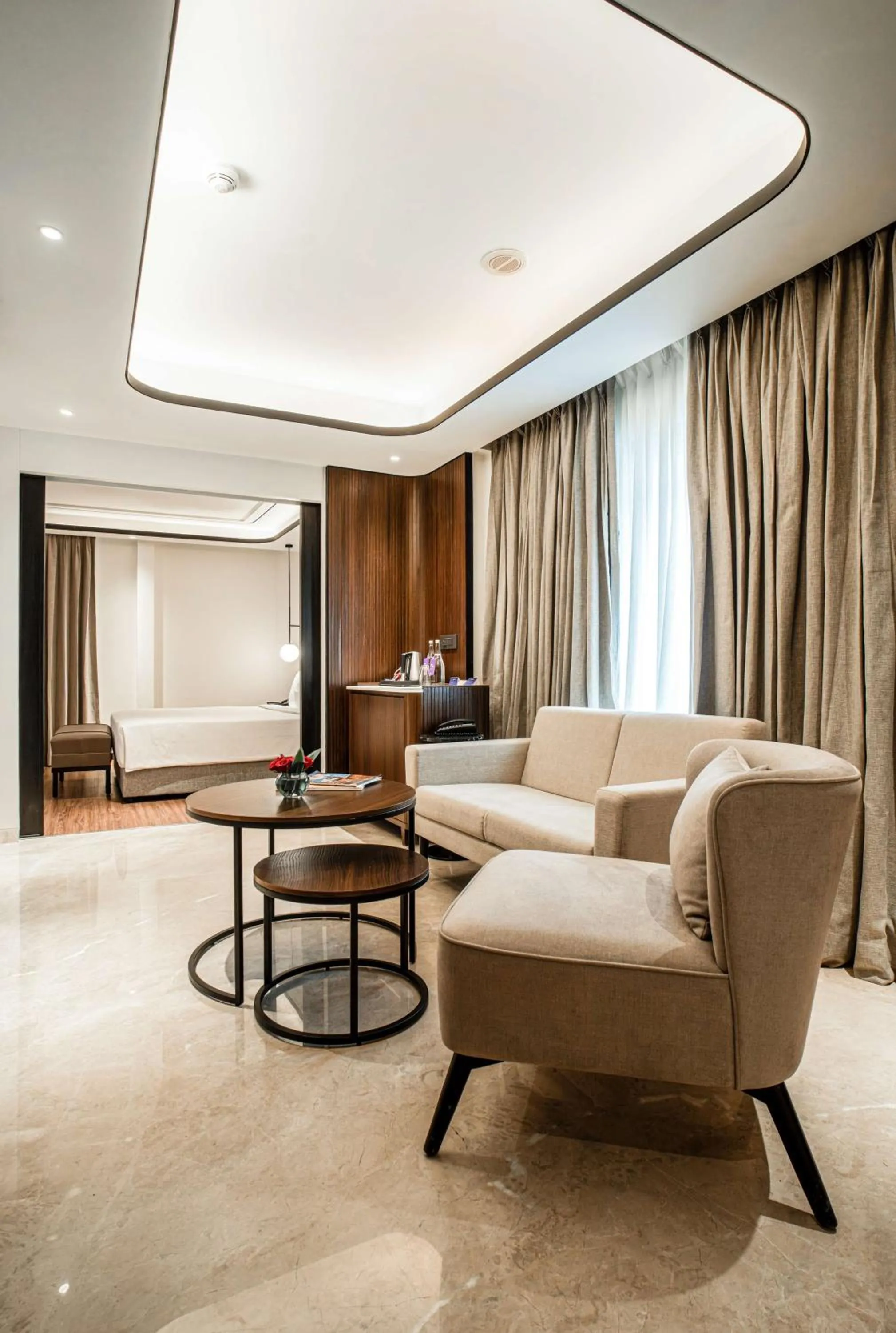 Photo of the whole room in Radisson Blu Hotel Ahmedabad