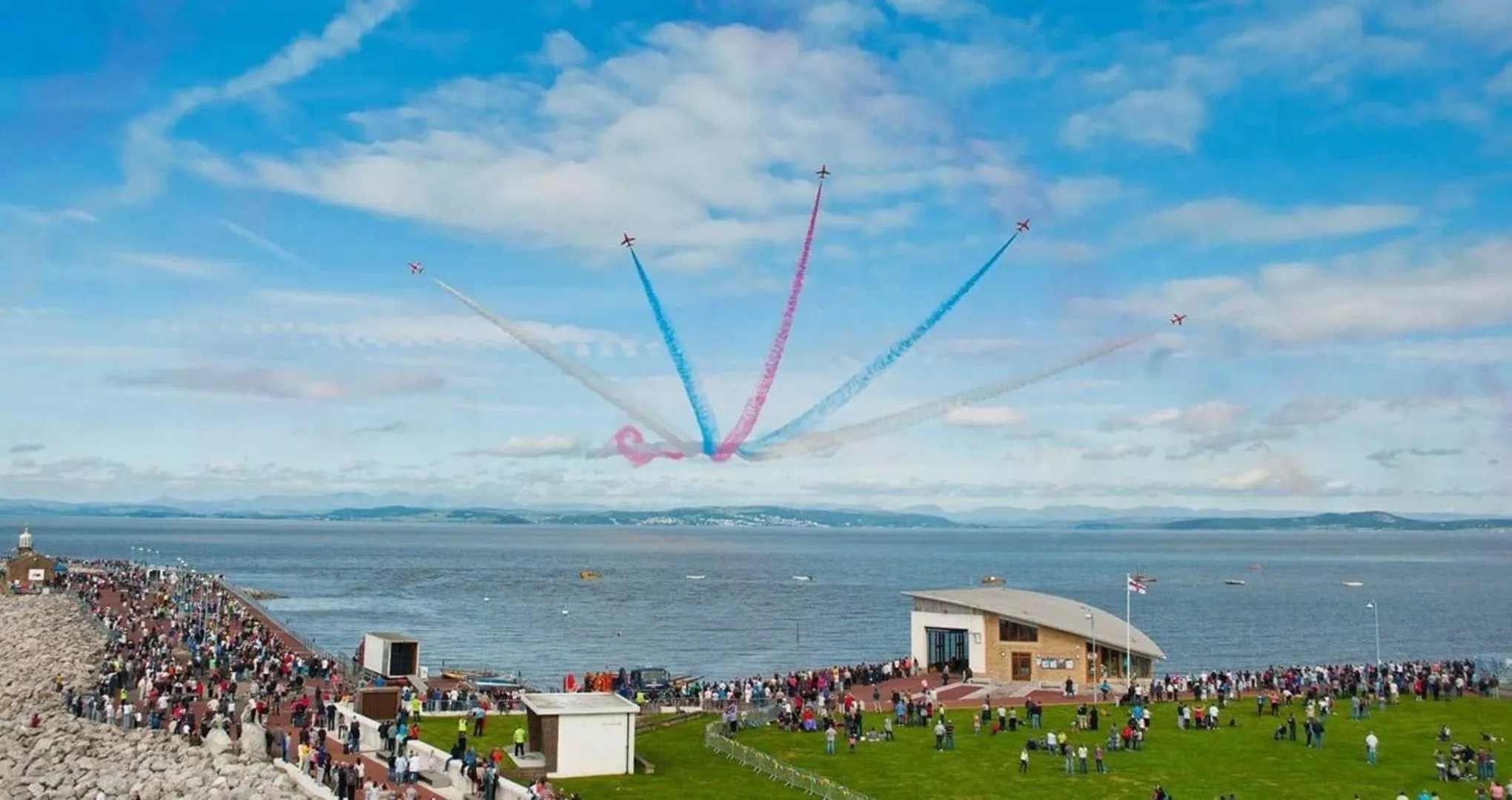 Bird's eye view in Cosy 2-Bed Apartment near the beach in Morecambe
