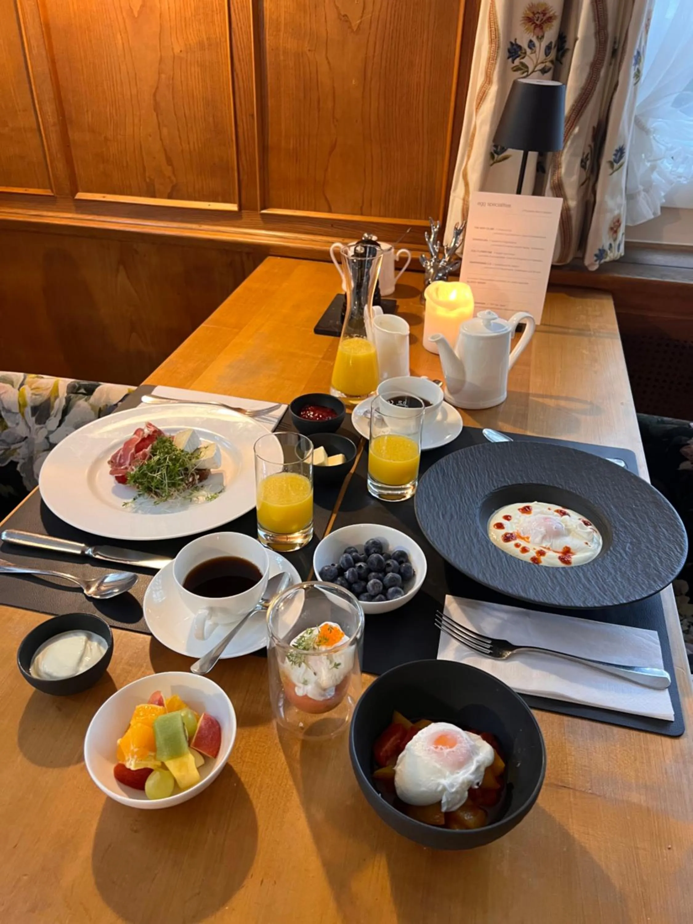 Breakfast in Gasthof Wäscherschloss