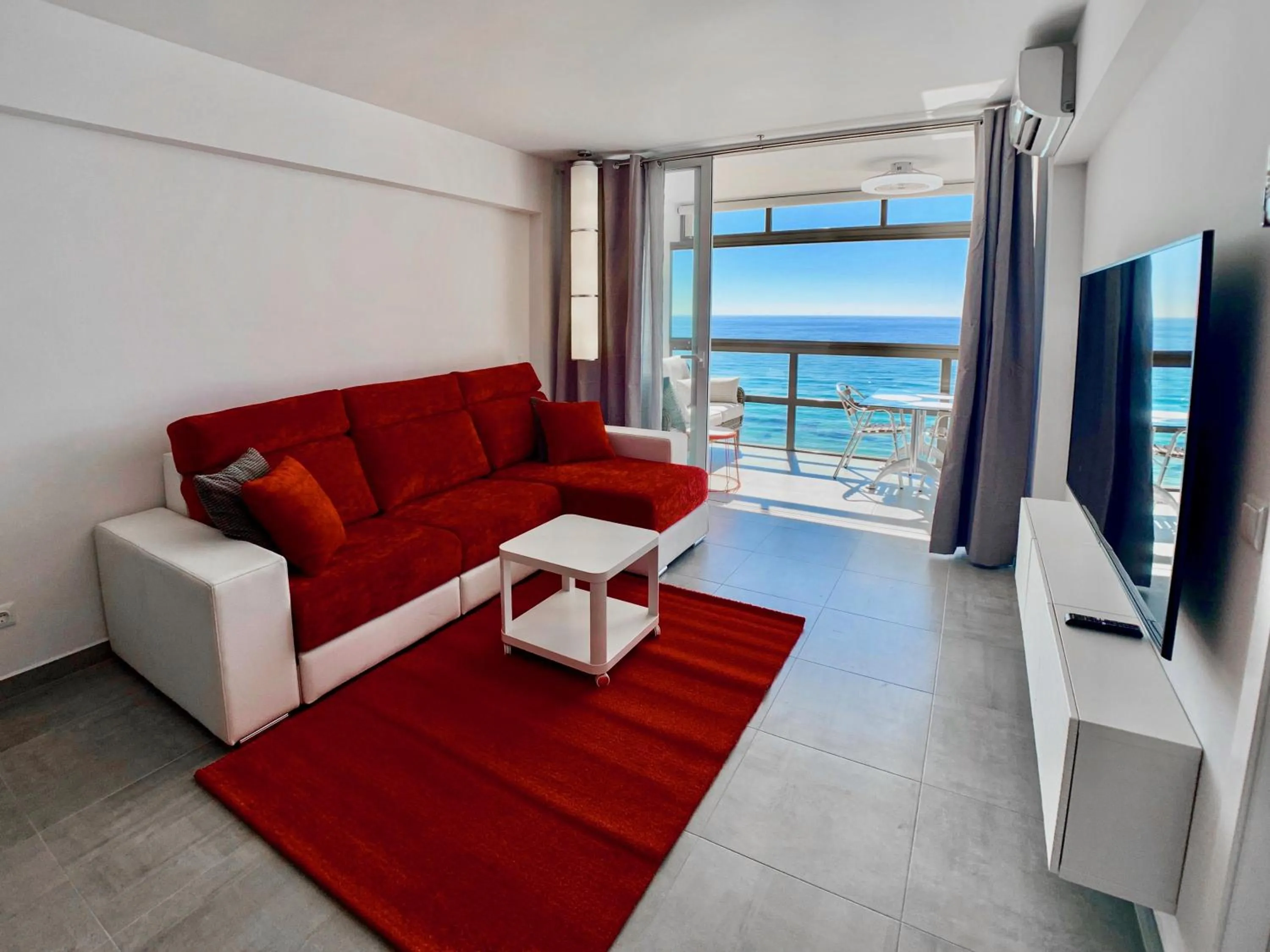 Living room in Clubrent - Edf CalpeMar, planta 8, primera linea