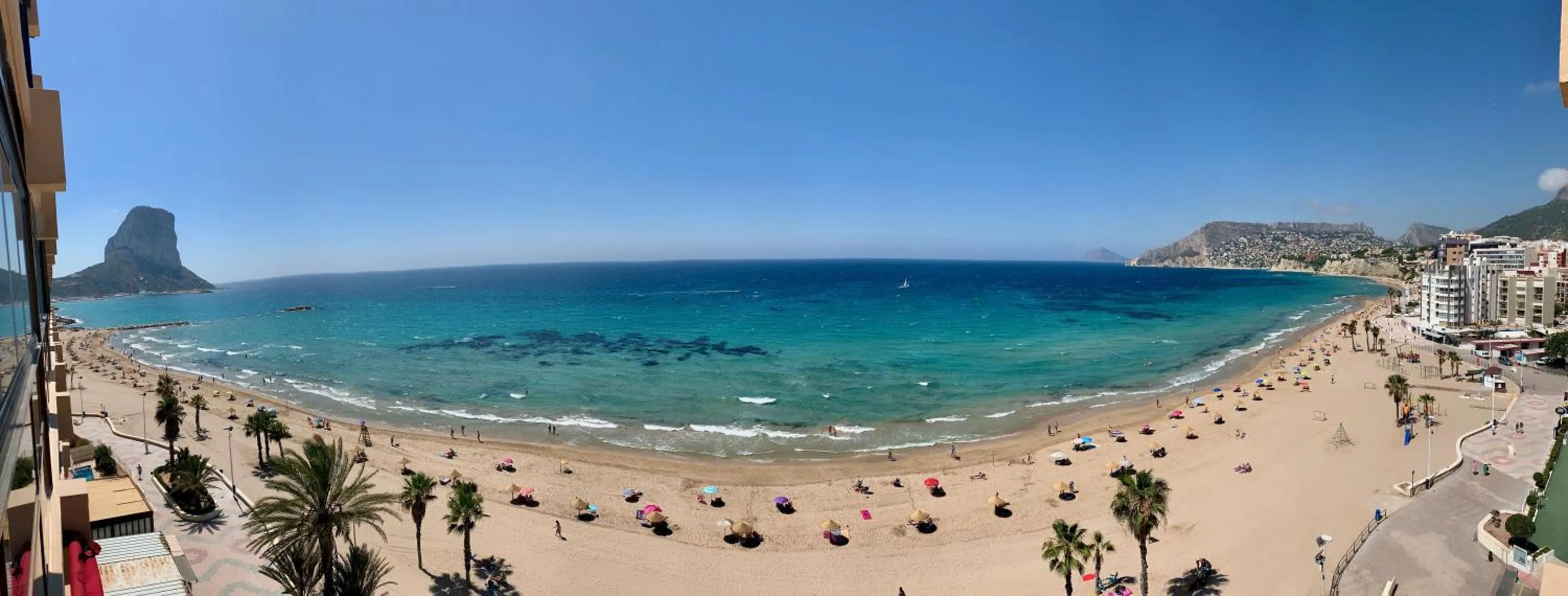 Sea view in Clubrent - Edf CalpeMar, planta 8, primera linea