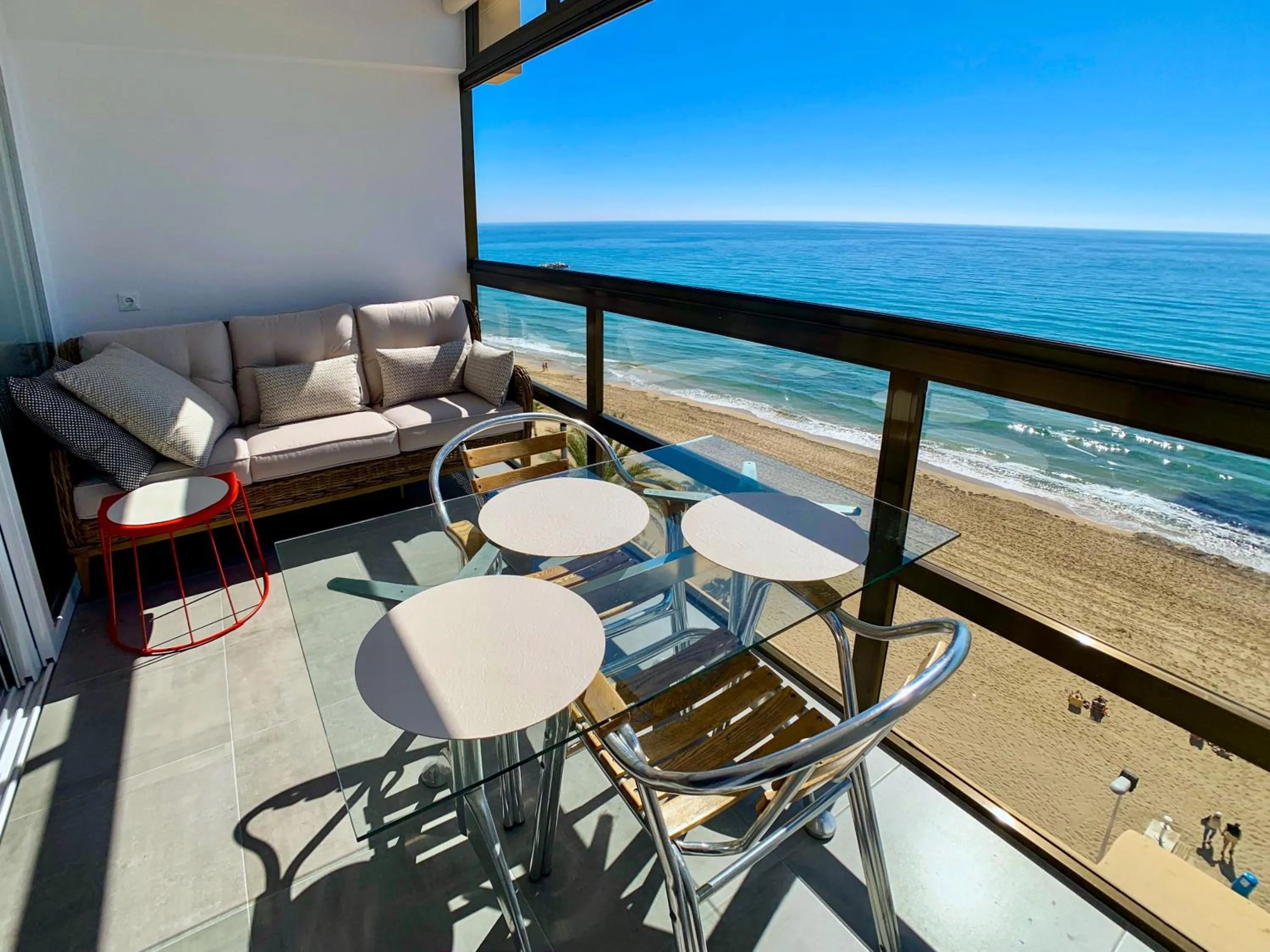 Balcony/Terrace in Clubrent - Edf CalpeMar, planta 8, primera linea