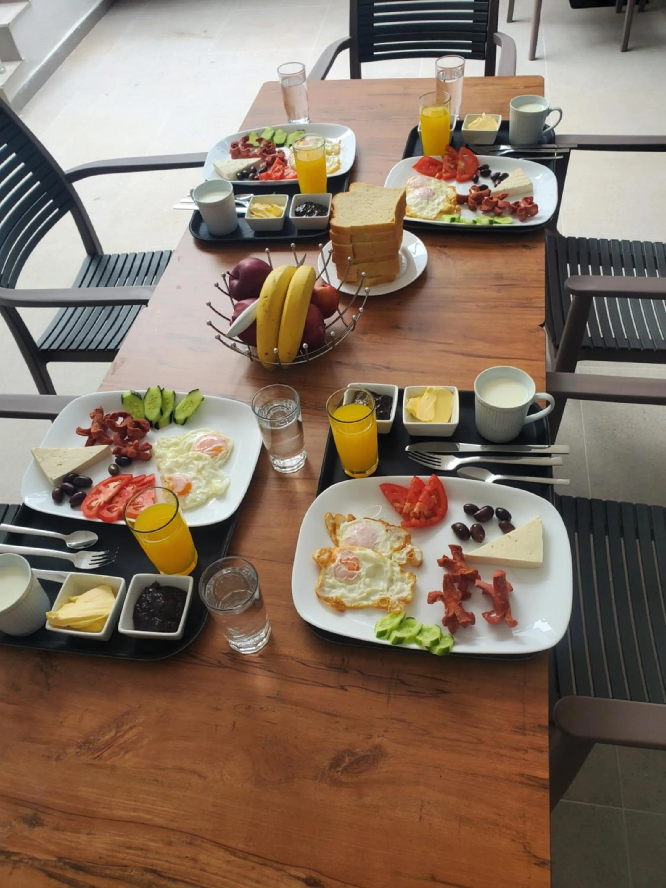 Continental breakfast in Hotel Citrus
