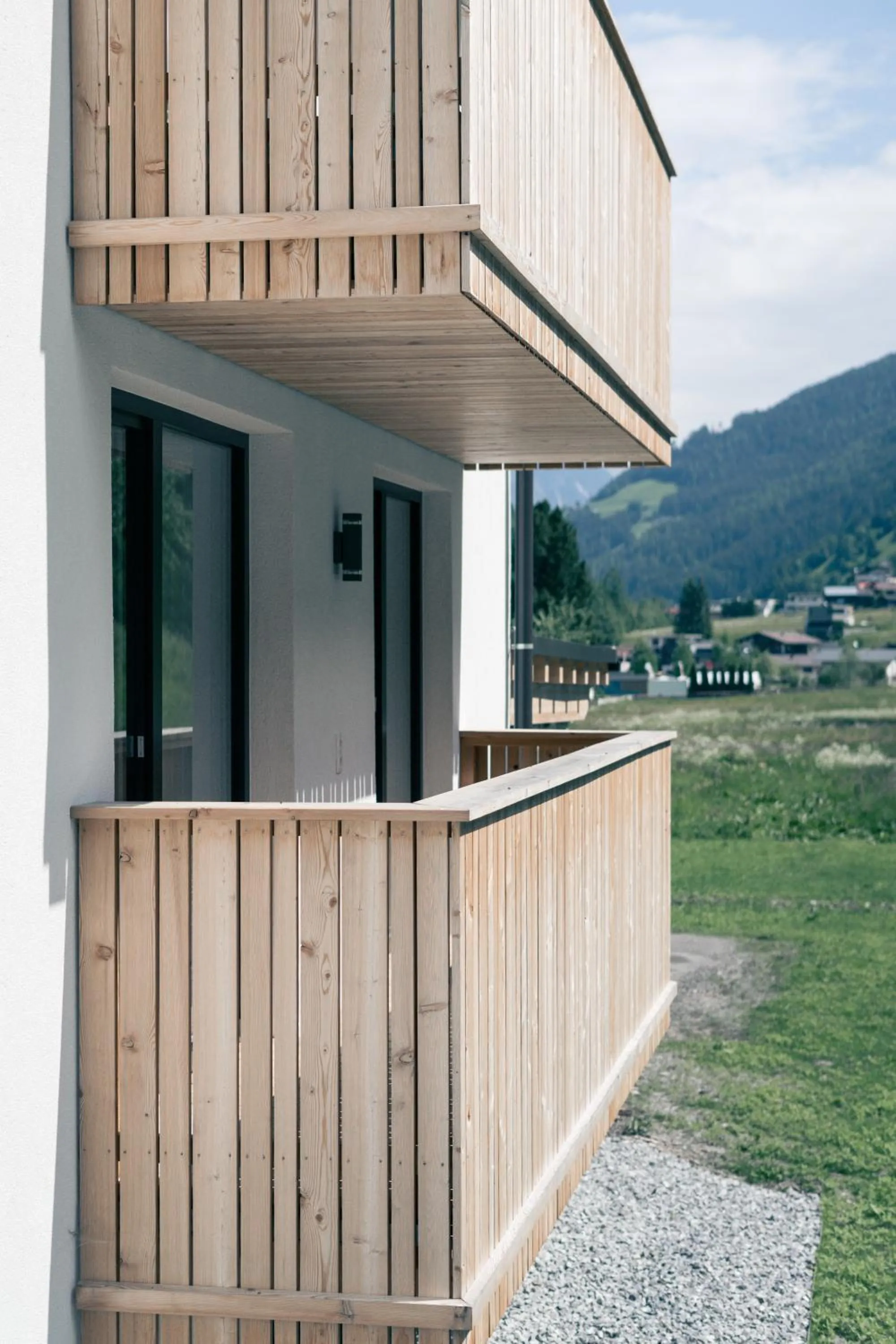 Facade/entrance in Apart Gstrein - including Silvretta Premium Summercard