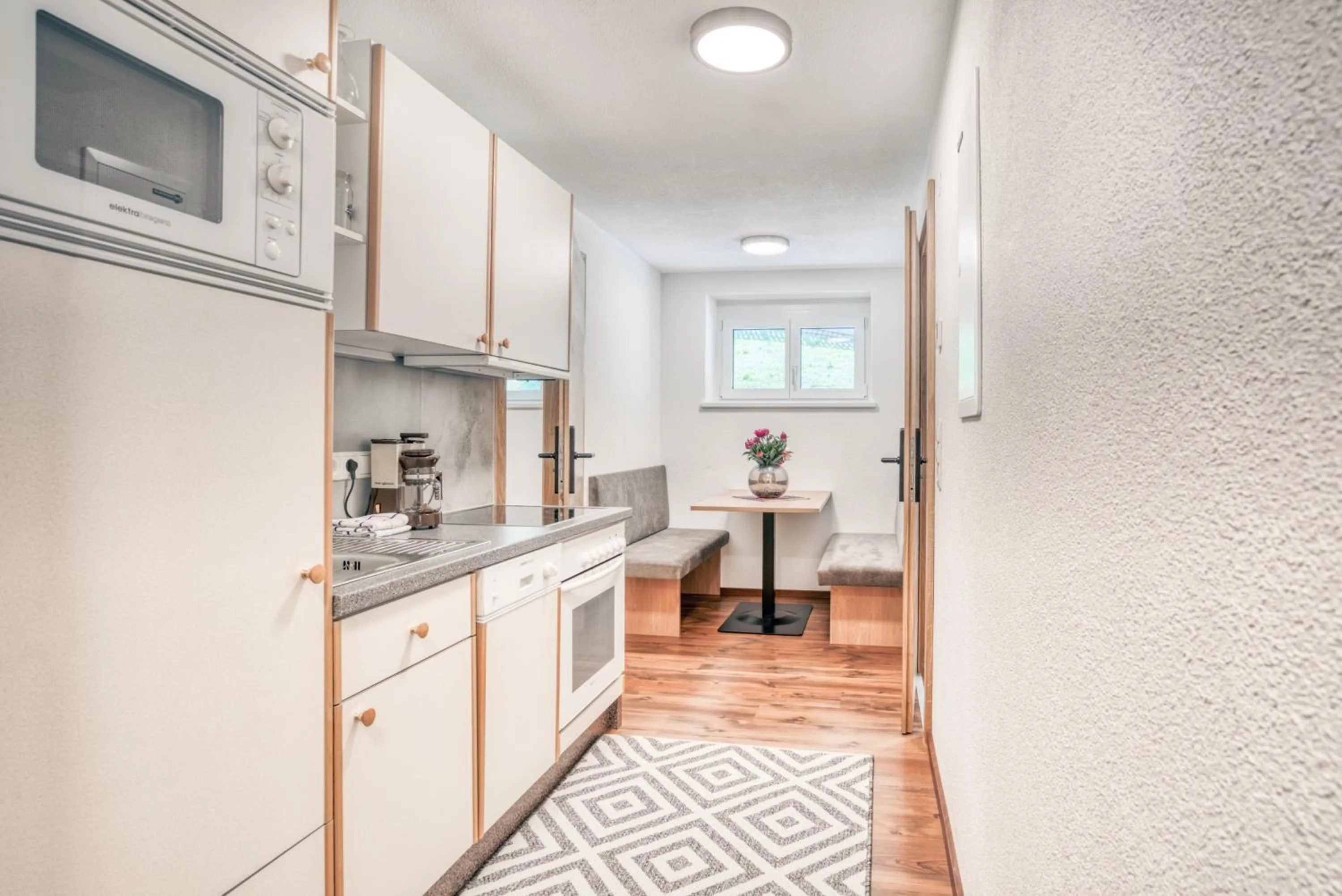 Kitchen or kitchenette in Apart Gstrein - including Silvretta Premium Summercard