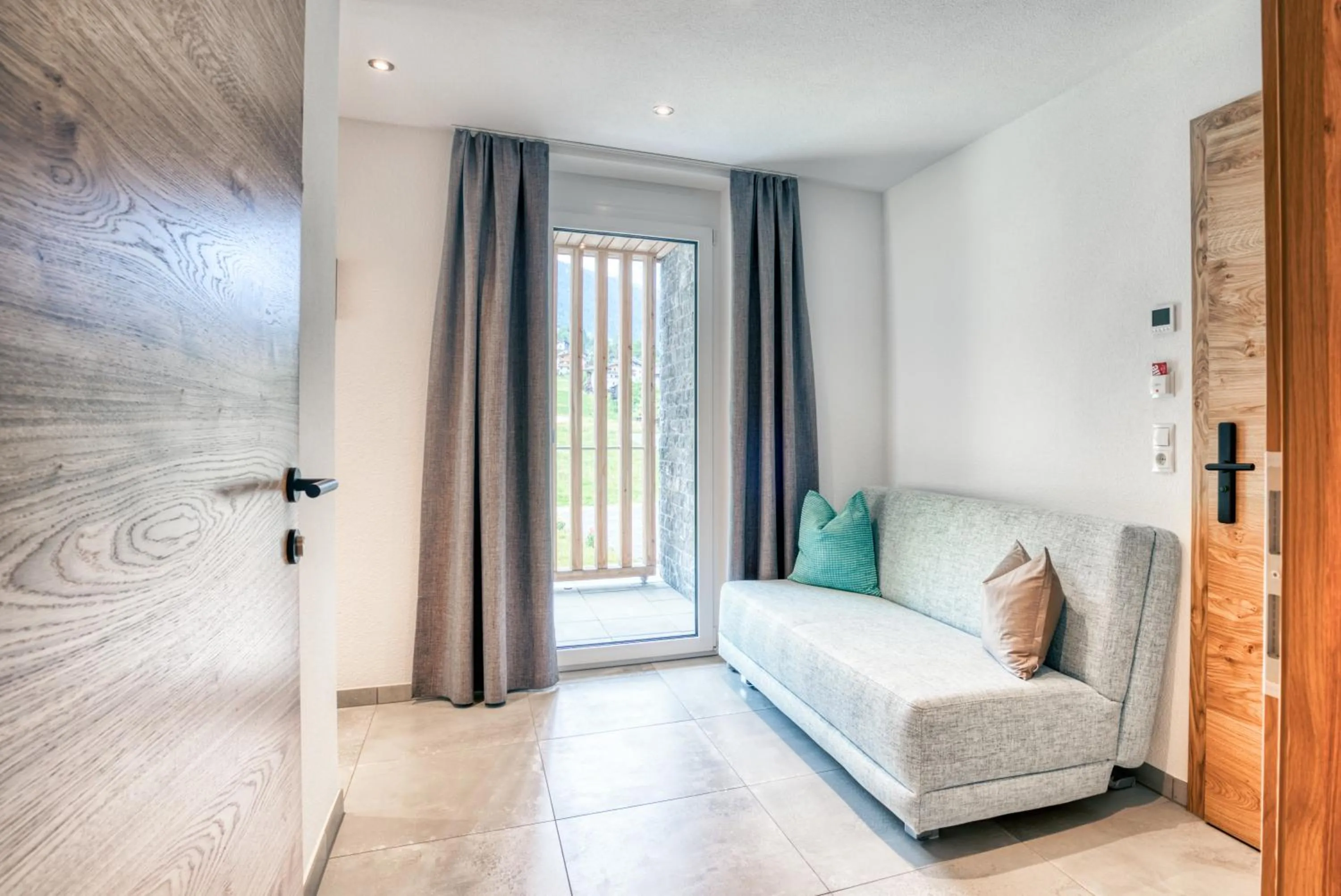 Living room, Bed in Apart Gstrein - including Silvretta Premium Summercard