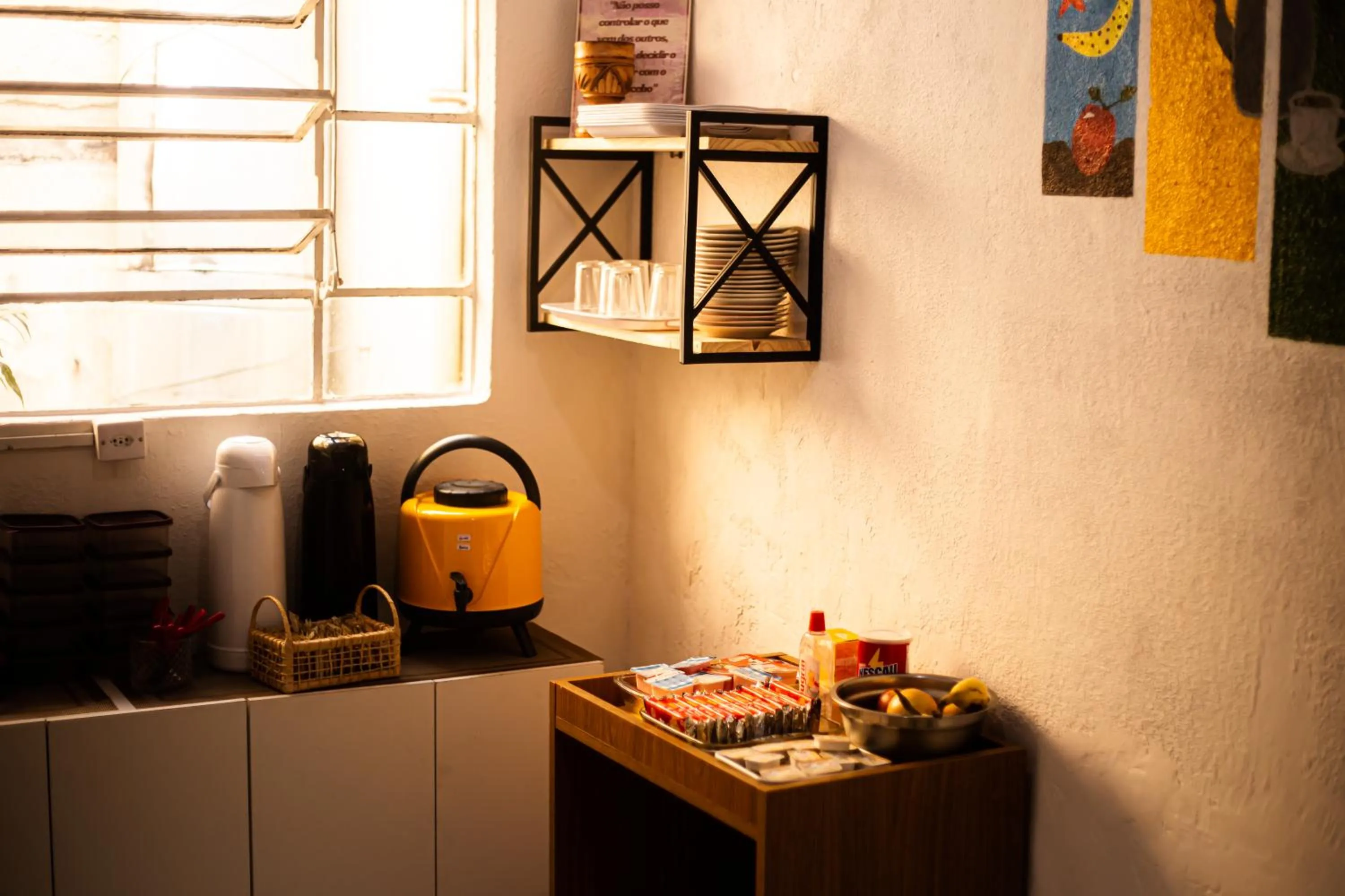 Food in Hostel Liberdade