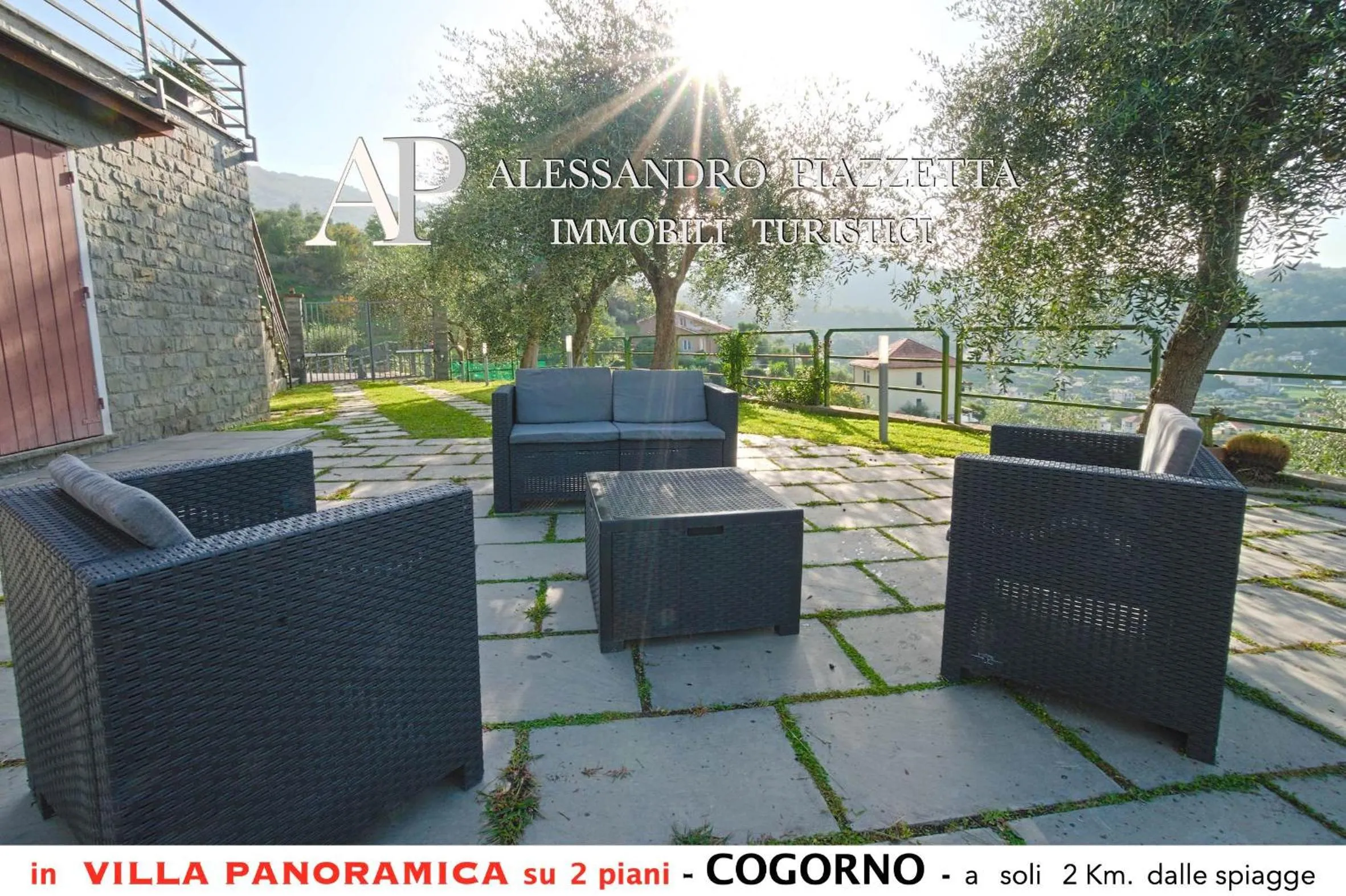 Villa tra gli ulivi - bellissima vista panoramica