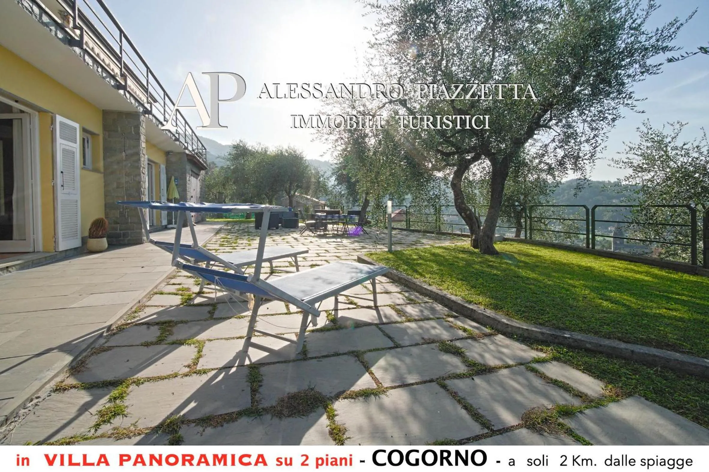 Villa tra gli ulivi - bellissima vista panoramica