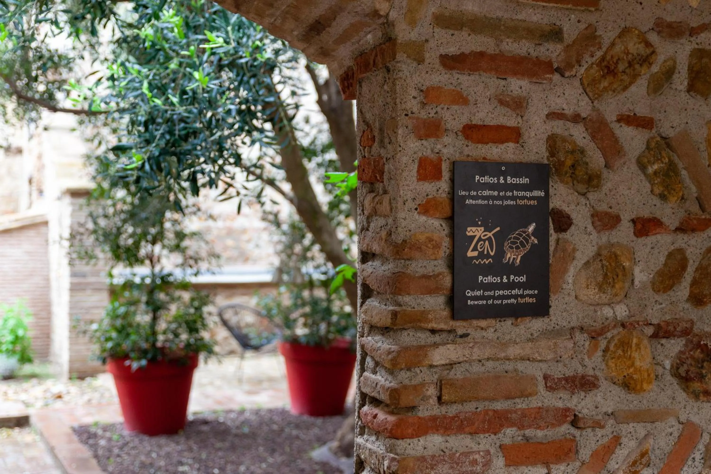 Garden in La Vieille Demeure