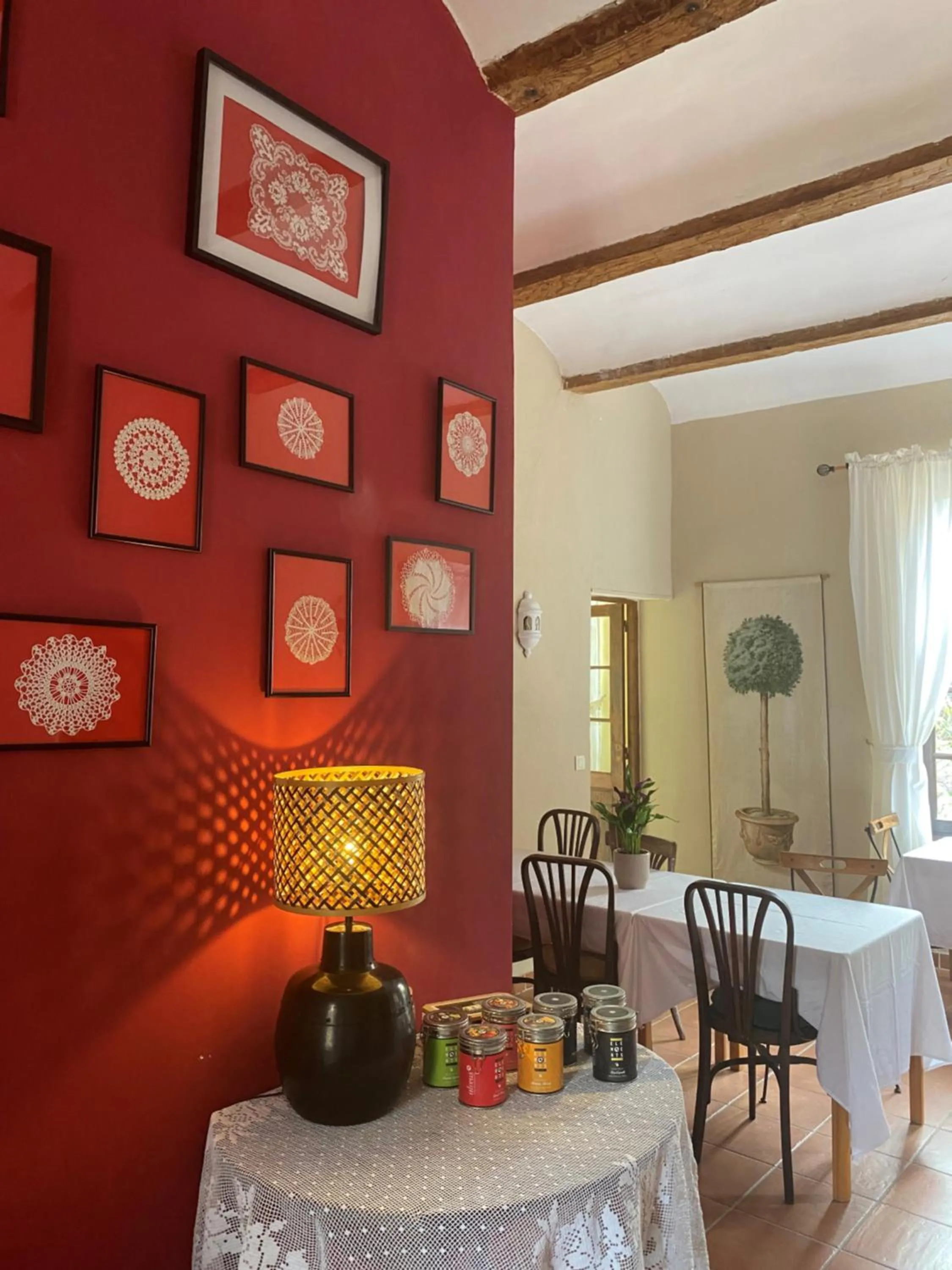 Living room in La Vieille Demeure