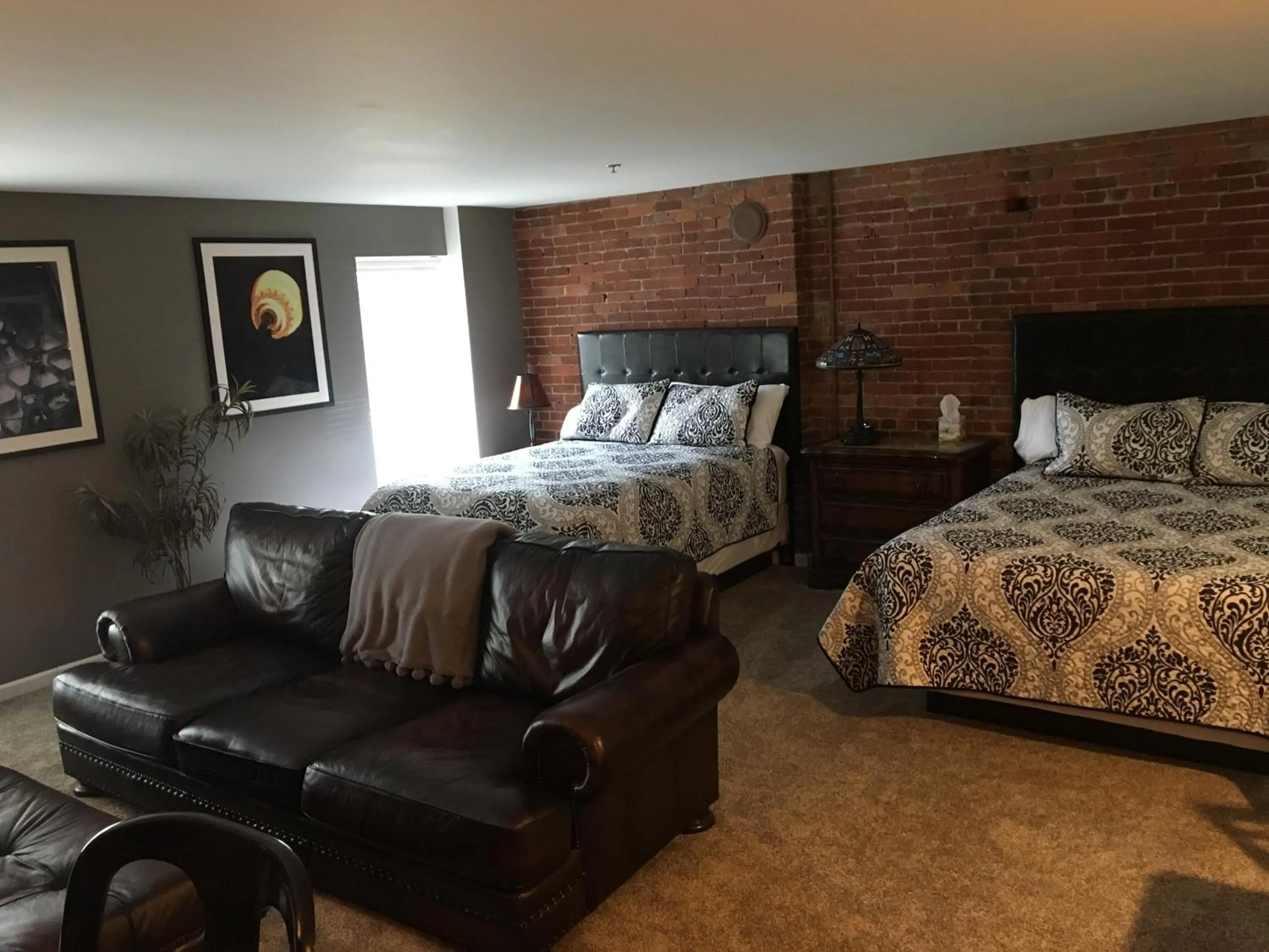 Bed in Lodging at the Gaffer Inn