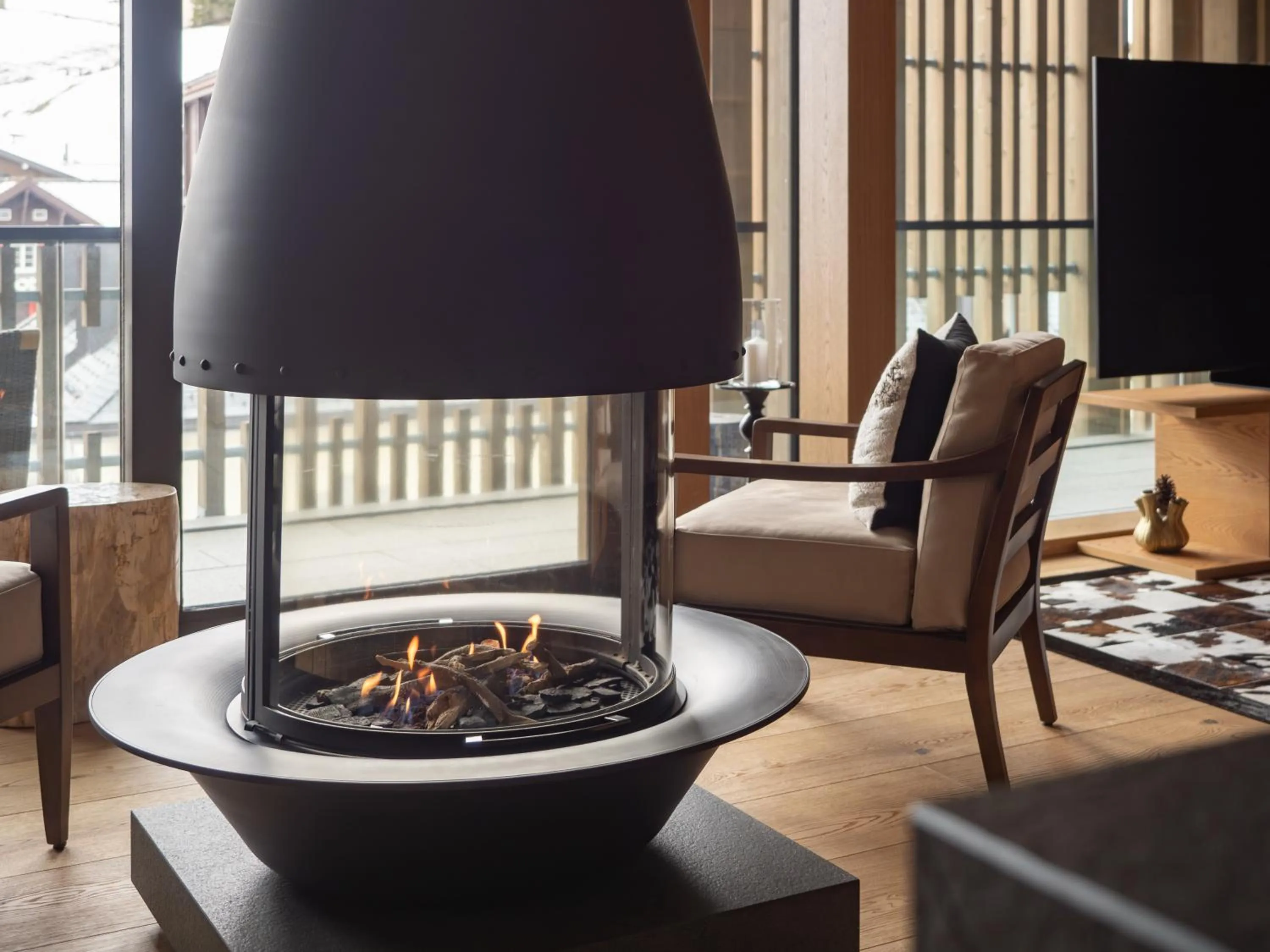 View (from property/room) in The Chedi Andermatt