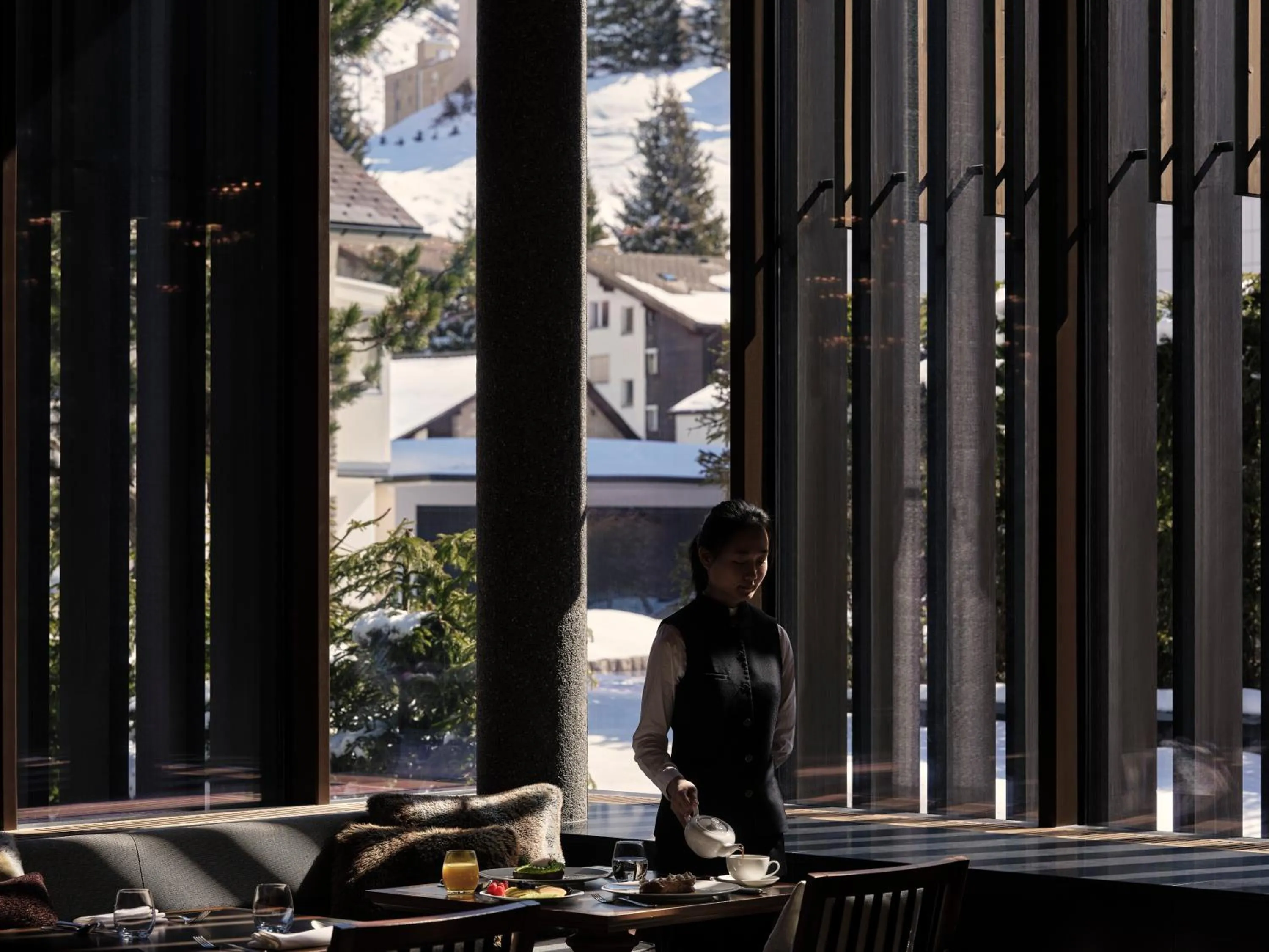 Restaurant/places to eat in The Chedi Andermatt