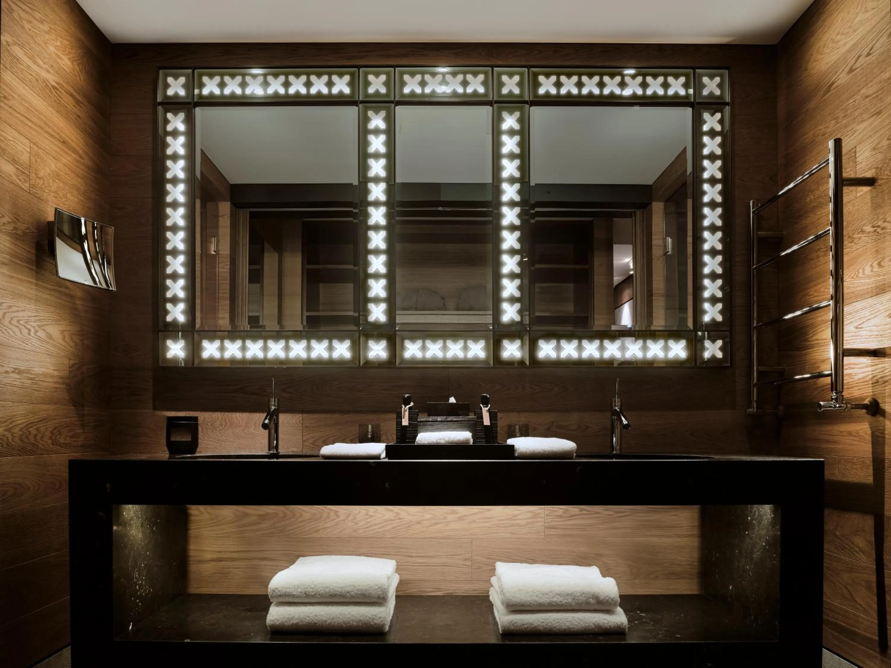 Bathroom in The Chedi Andermatt