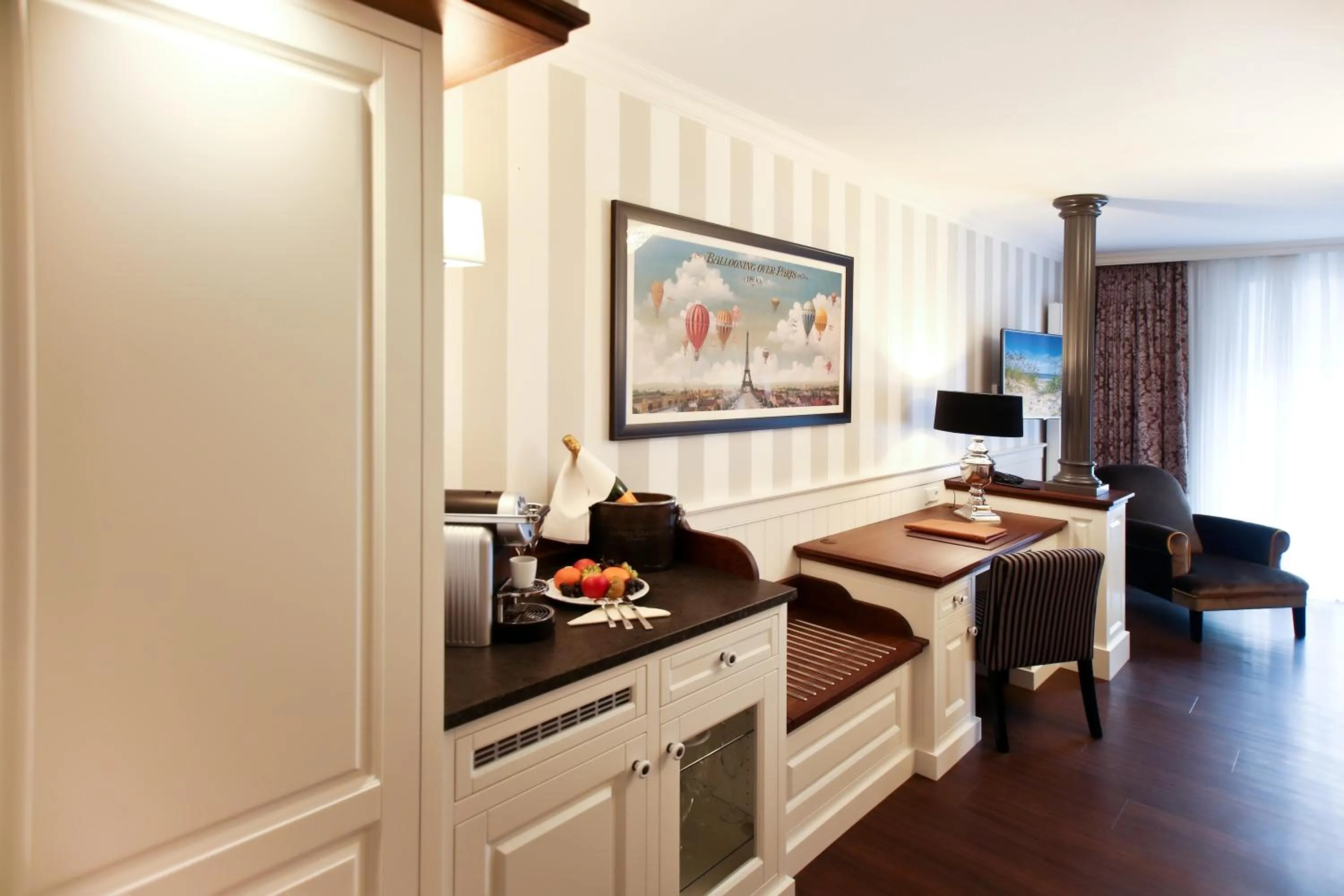 Decorative detail, Bed in Europa Hotel Kühlungsborn