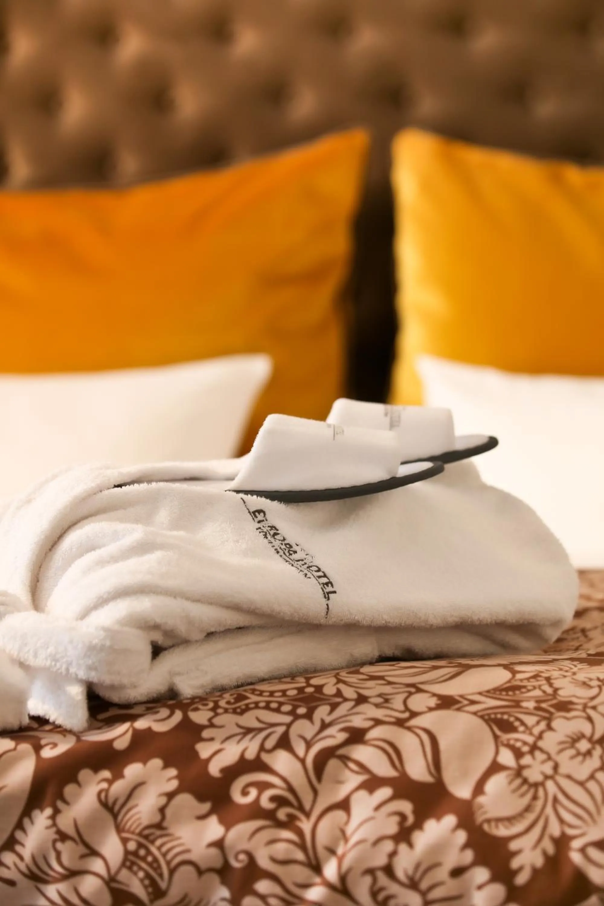 Decorative detail, Bed in Europa Hotel Kühlungsborn