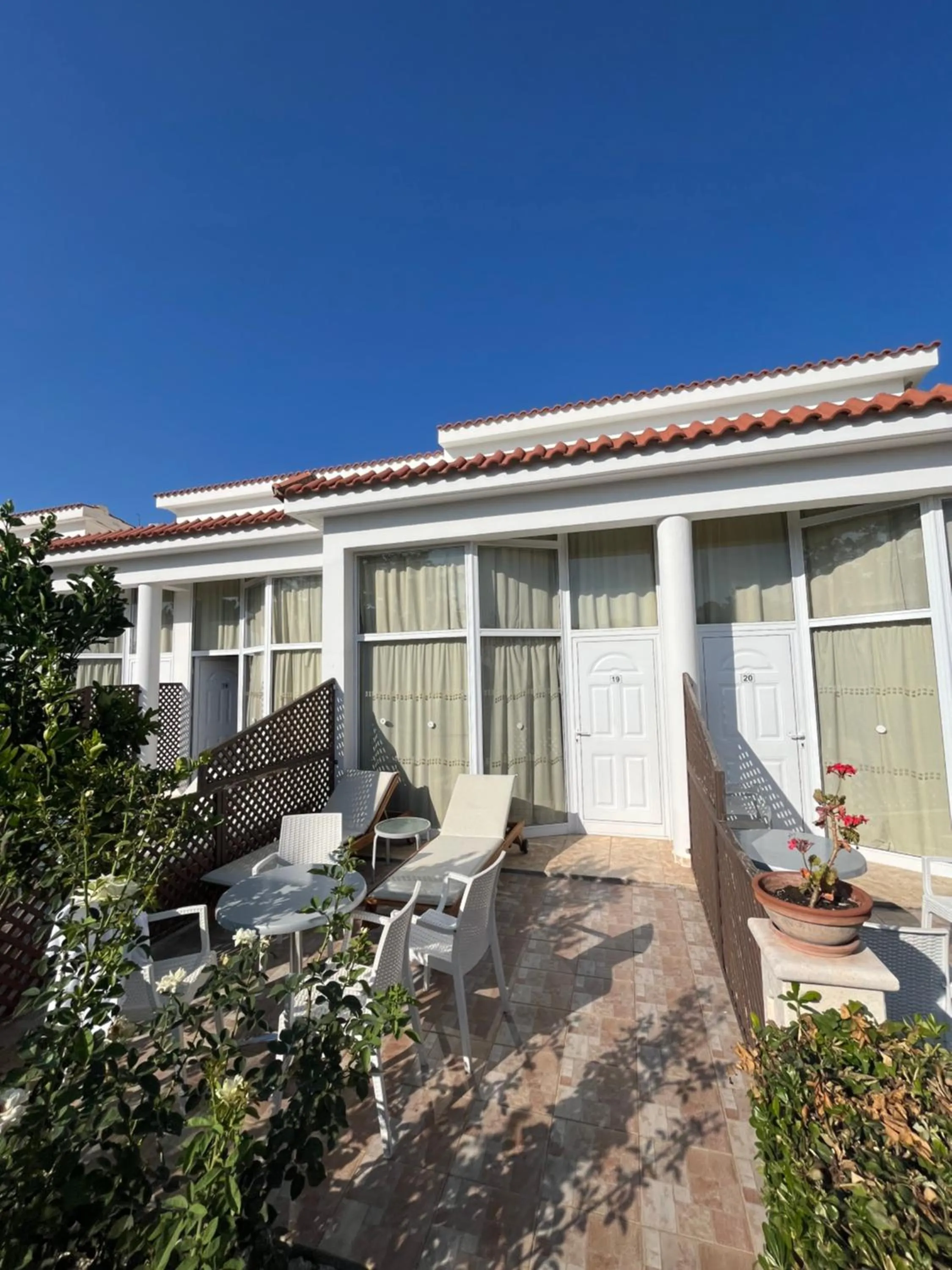 Balcony/Terrace in Eliofos Elegant Maisonettes