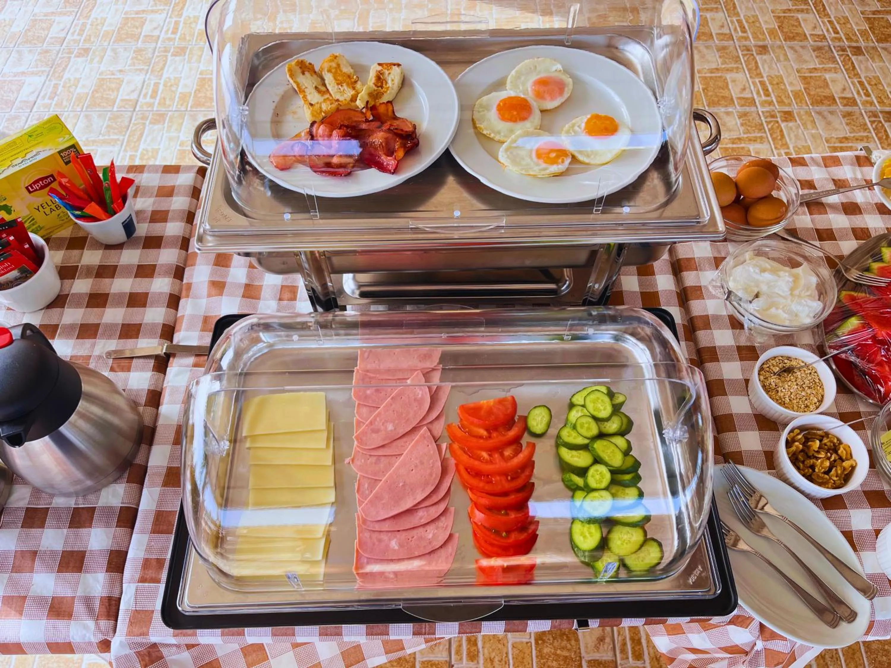 Breakfast in Eliofos Elegant Maisonettes