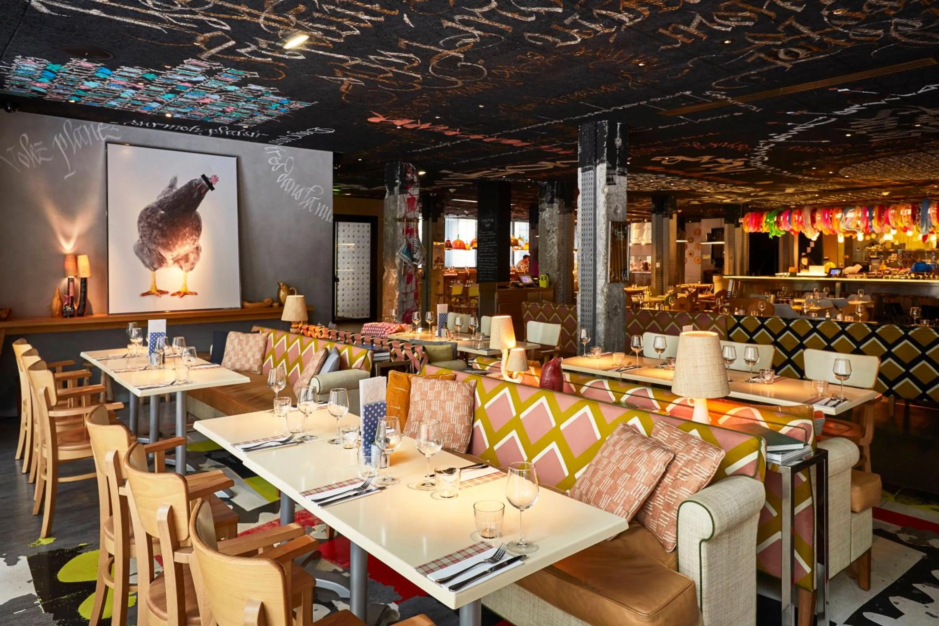 Restaurant/places to eat in Mama Shelter Bordeaux Centre