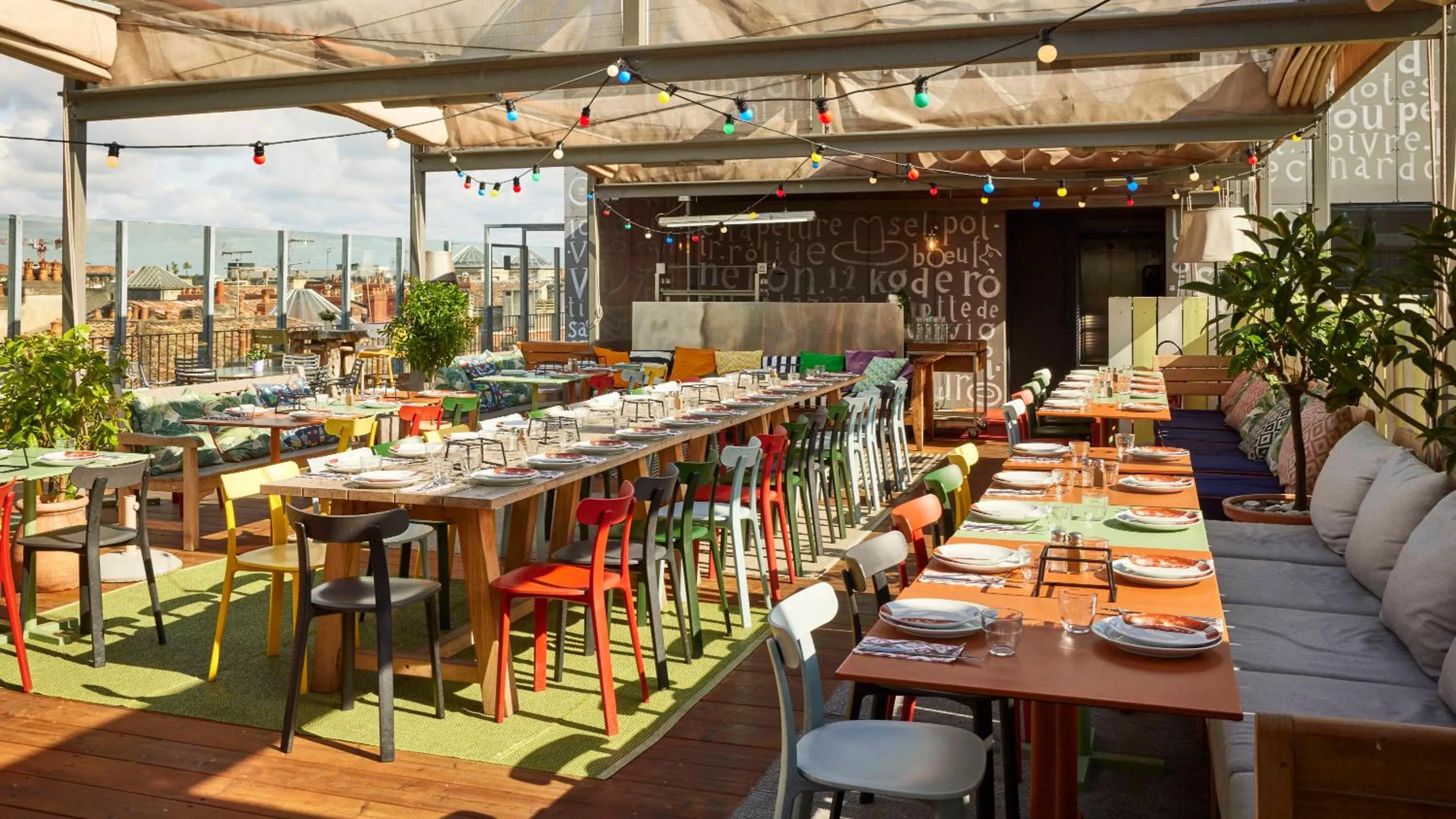 Balcony/Terrace in Mama Shelter Bordeaux Centre