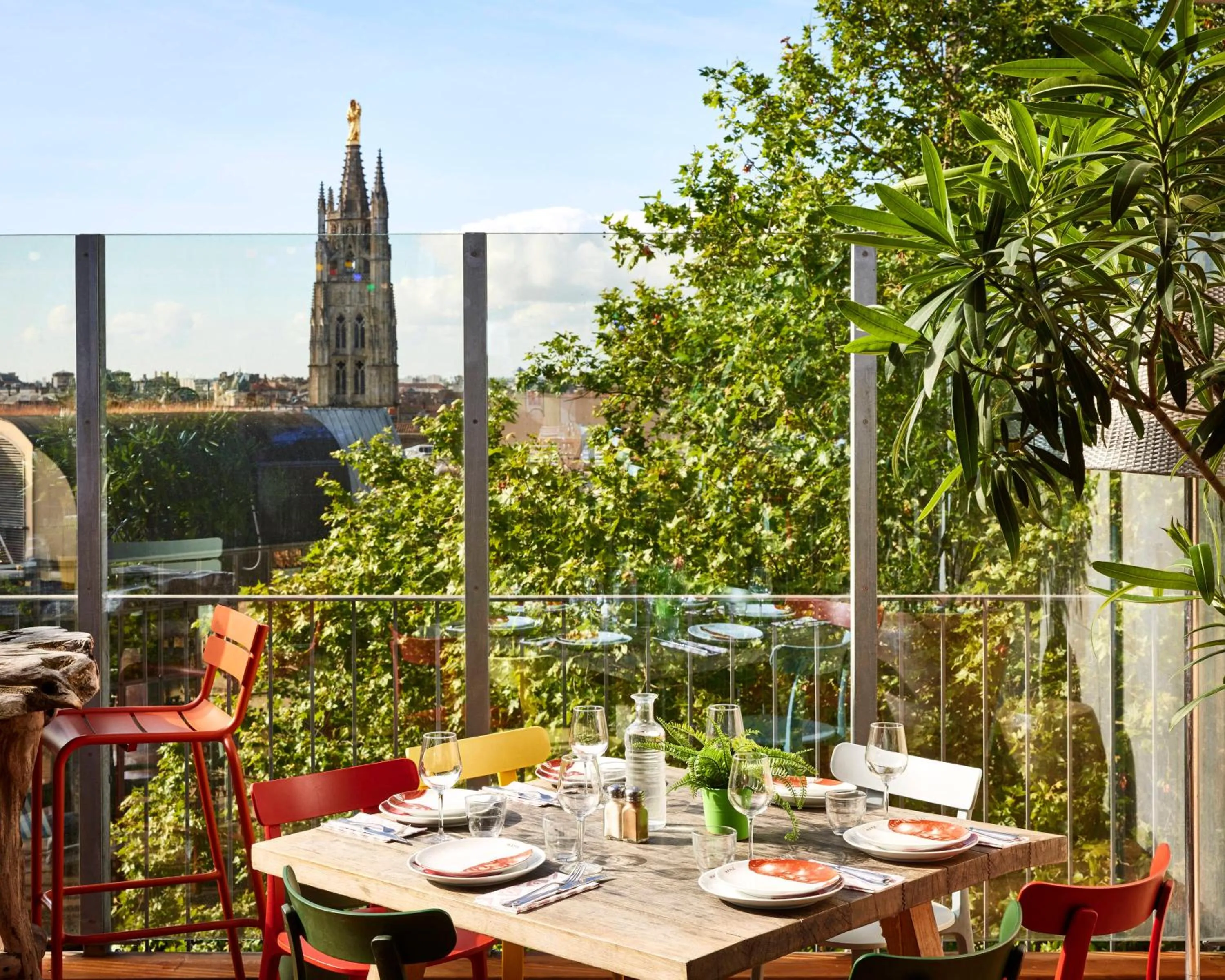 Balcony/Terrace in Mama Shelter Bordeaux Centre