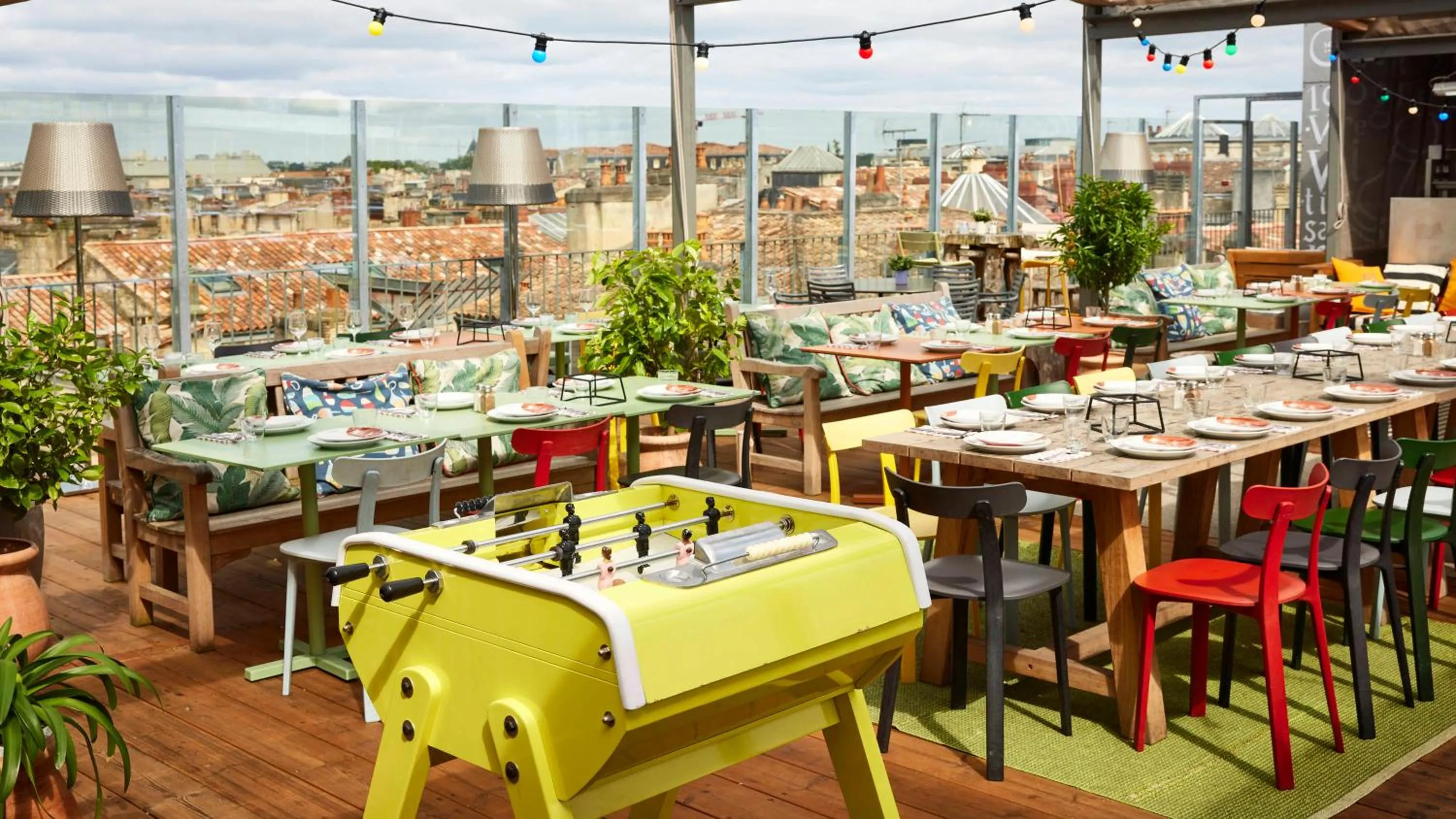 Balcony/Terrace in Mama Shelter Bordeaux Centre